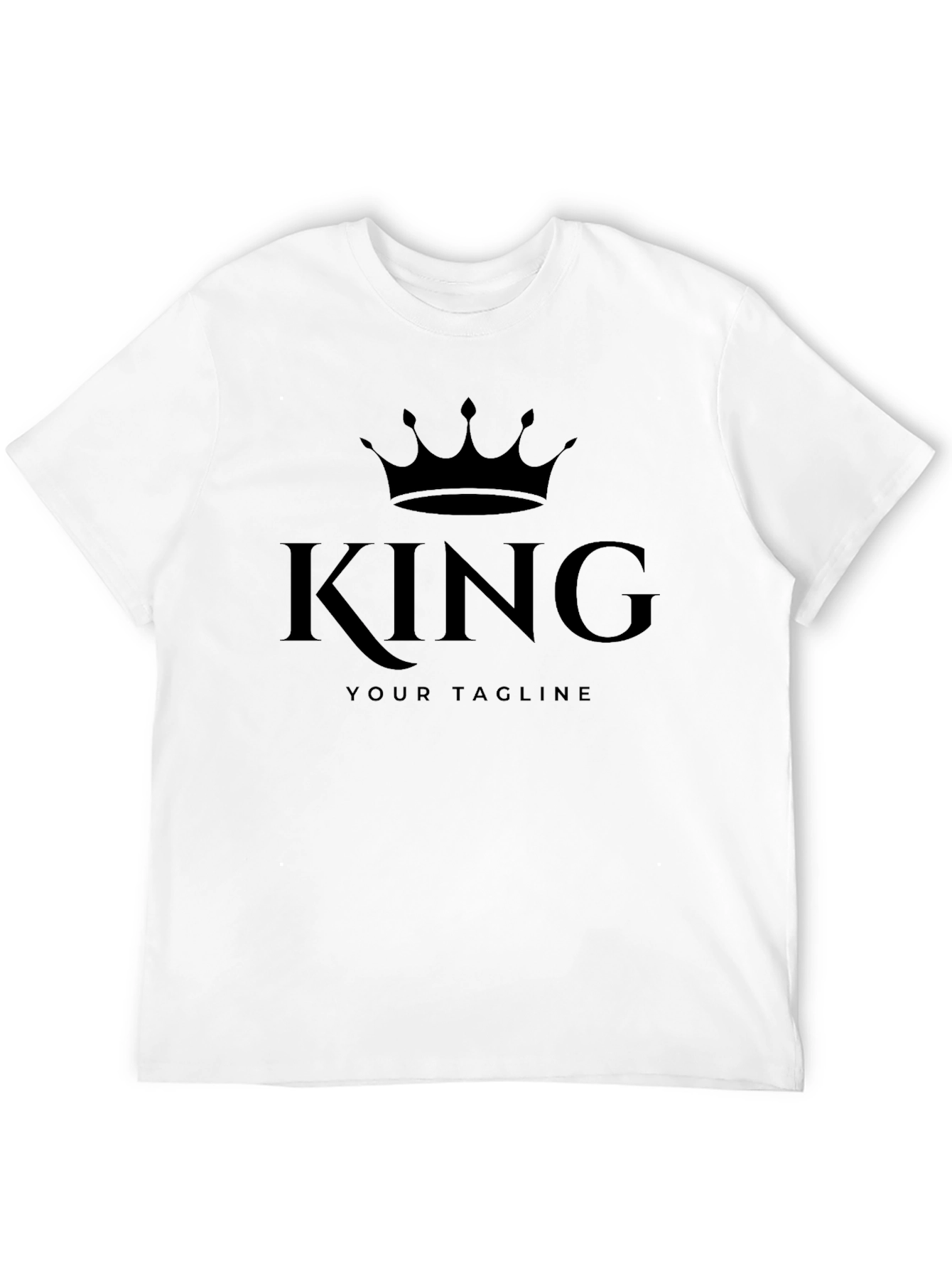 King Crown Graphic Mens T-Shirt