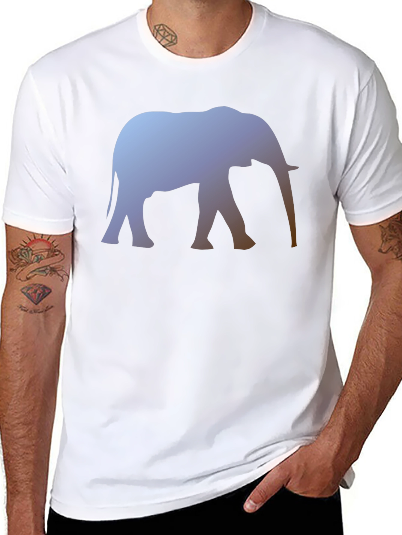 Elephant Graphic Tee - Stylish & Comfortable