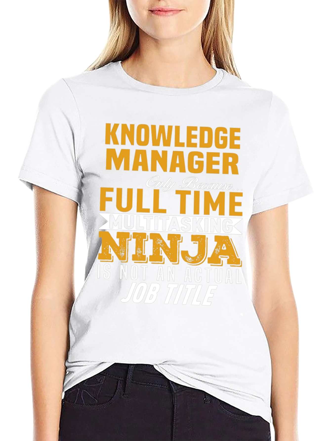 Knowledge Manager Ninja Graphic Tee