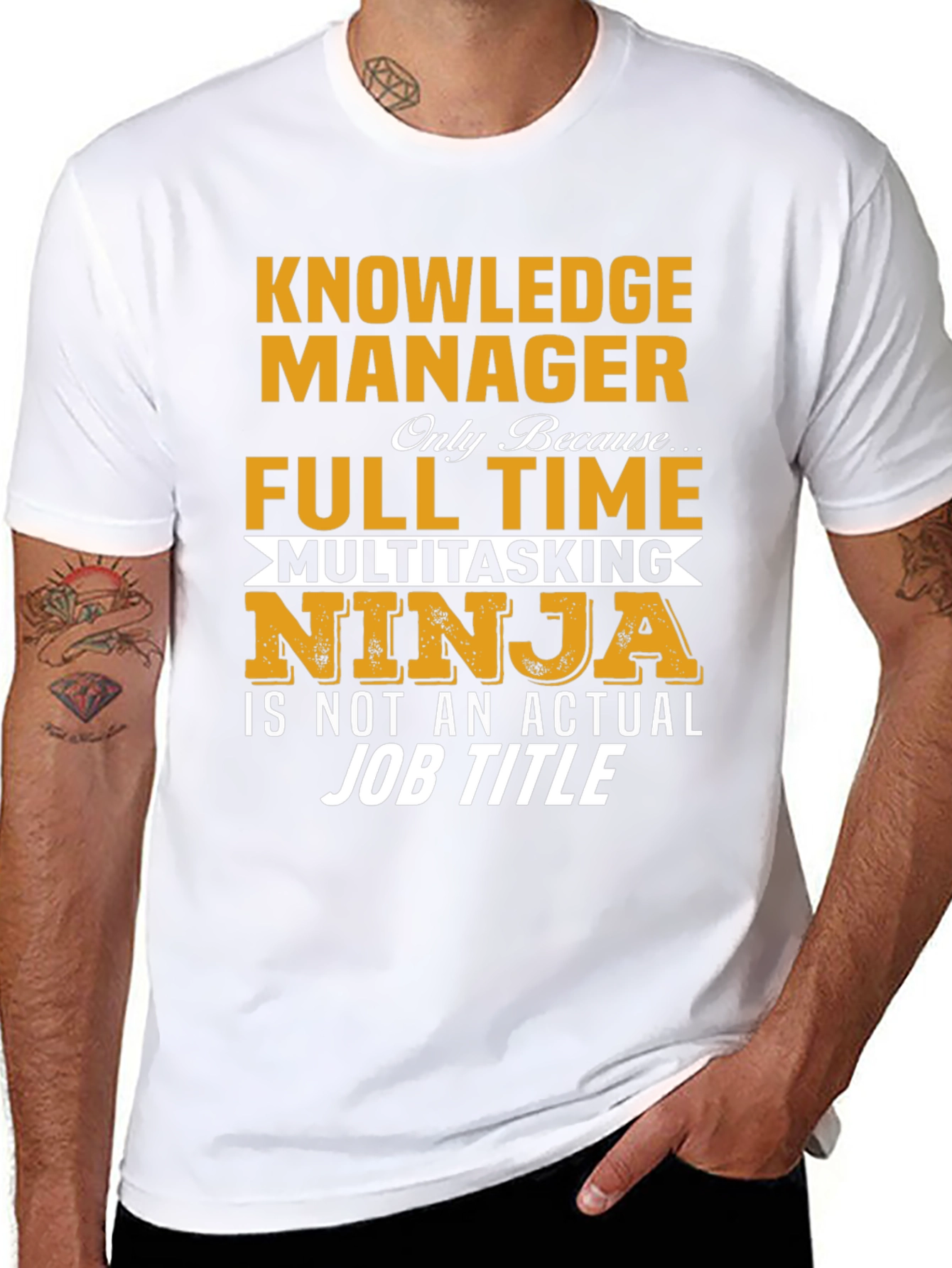 Knowledge Manager Ninja Graphic Tee