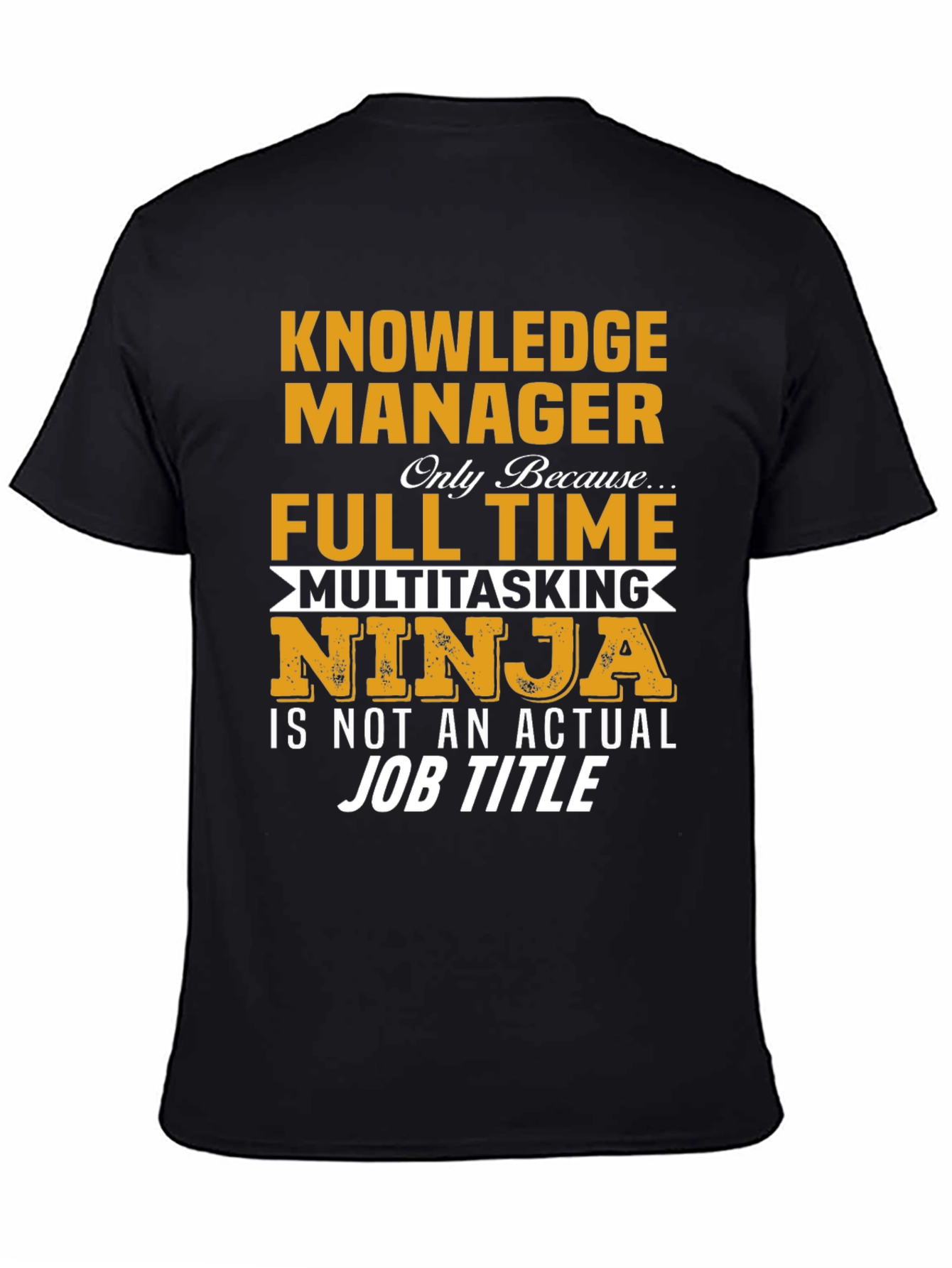 Knowledge Manager Ninja Graphic Tee
