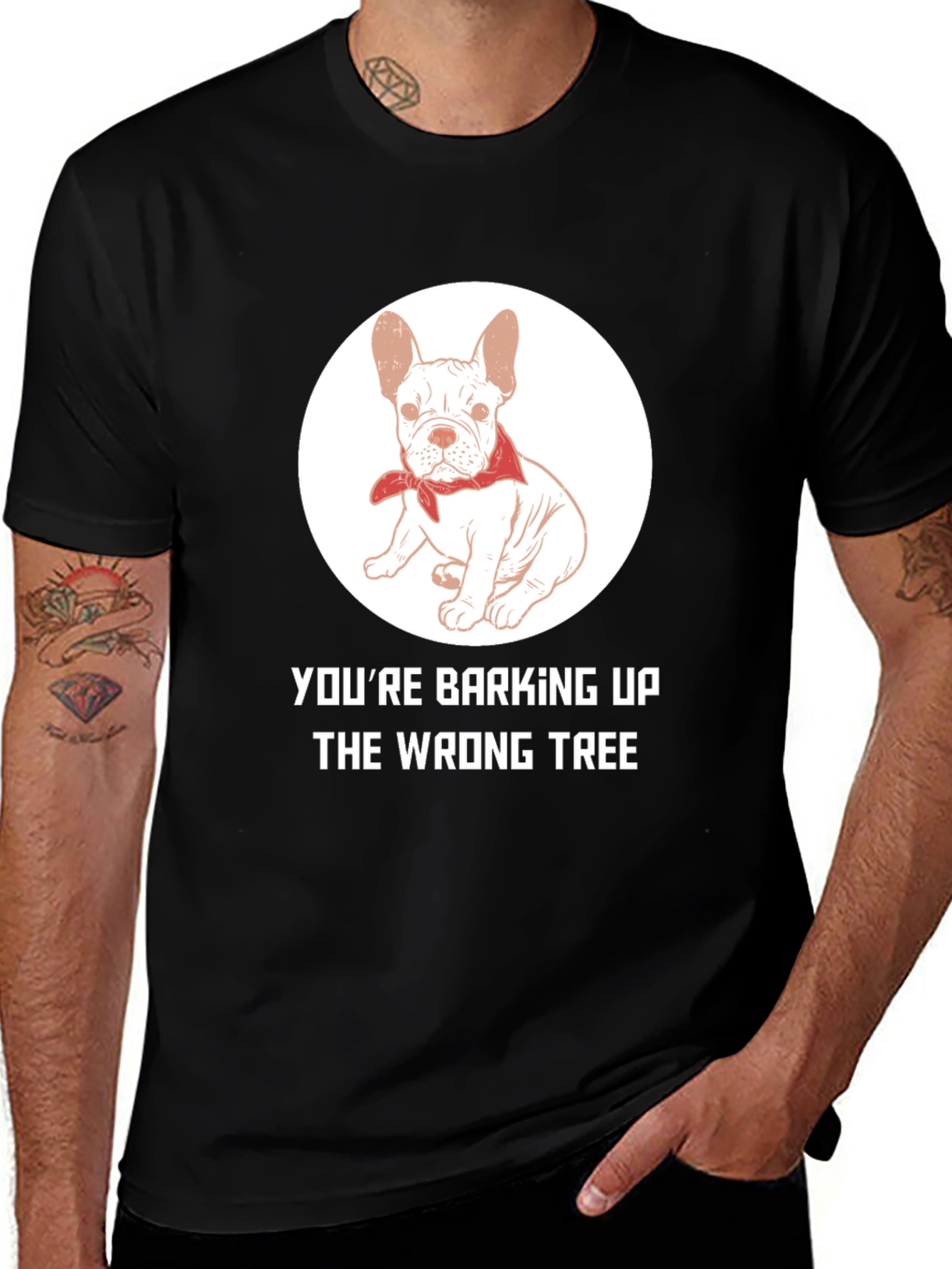 Barking Up the Wrong Tree Dog T-Shirt