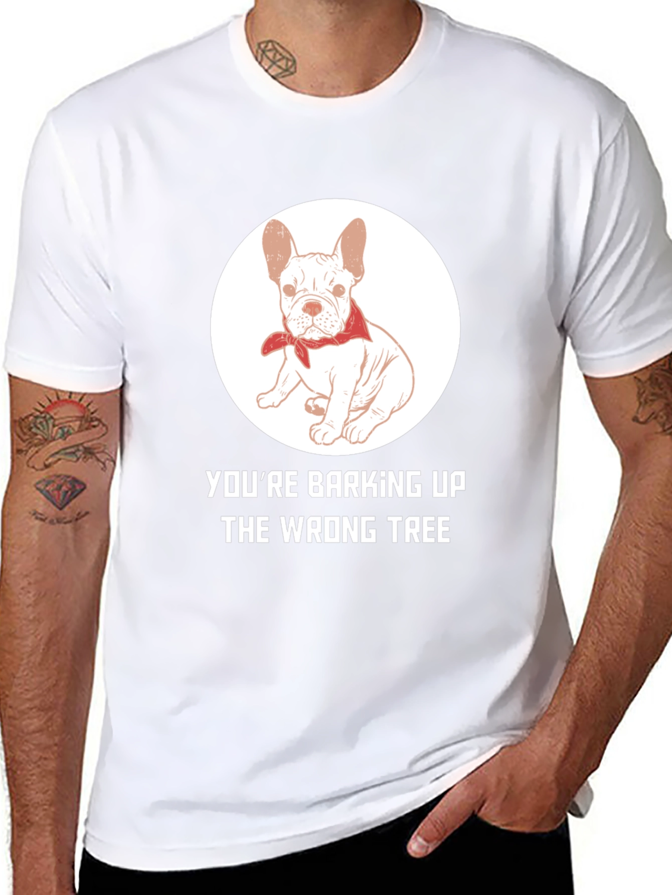 Barking Up the Wrong Tree Dog T-Shirt