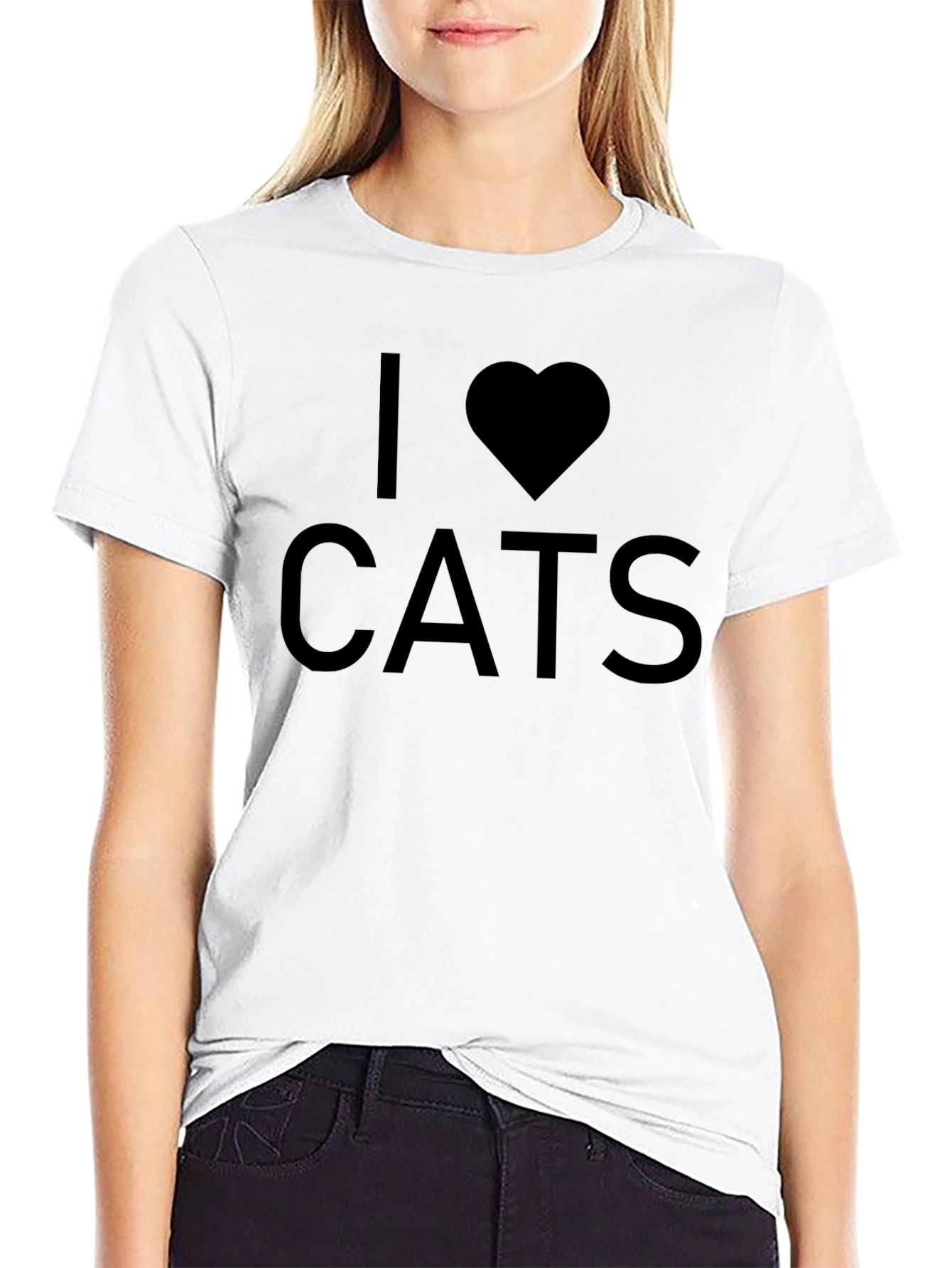I Heart Cats T-Shirt - Stylish Comfort Tee