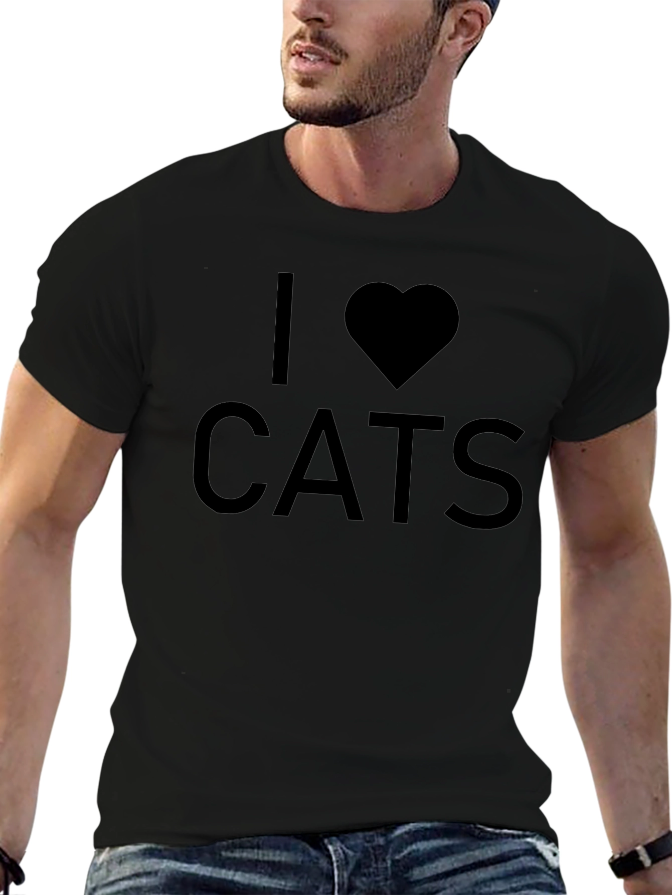 I Heart Cats T-Shirt - Stylish Comfort Tee