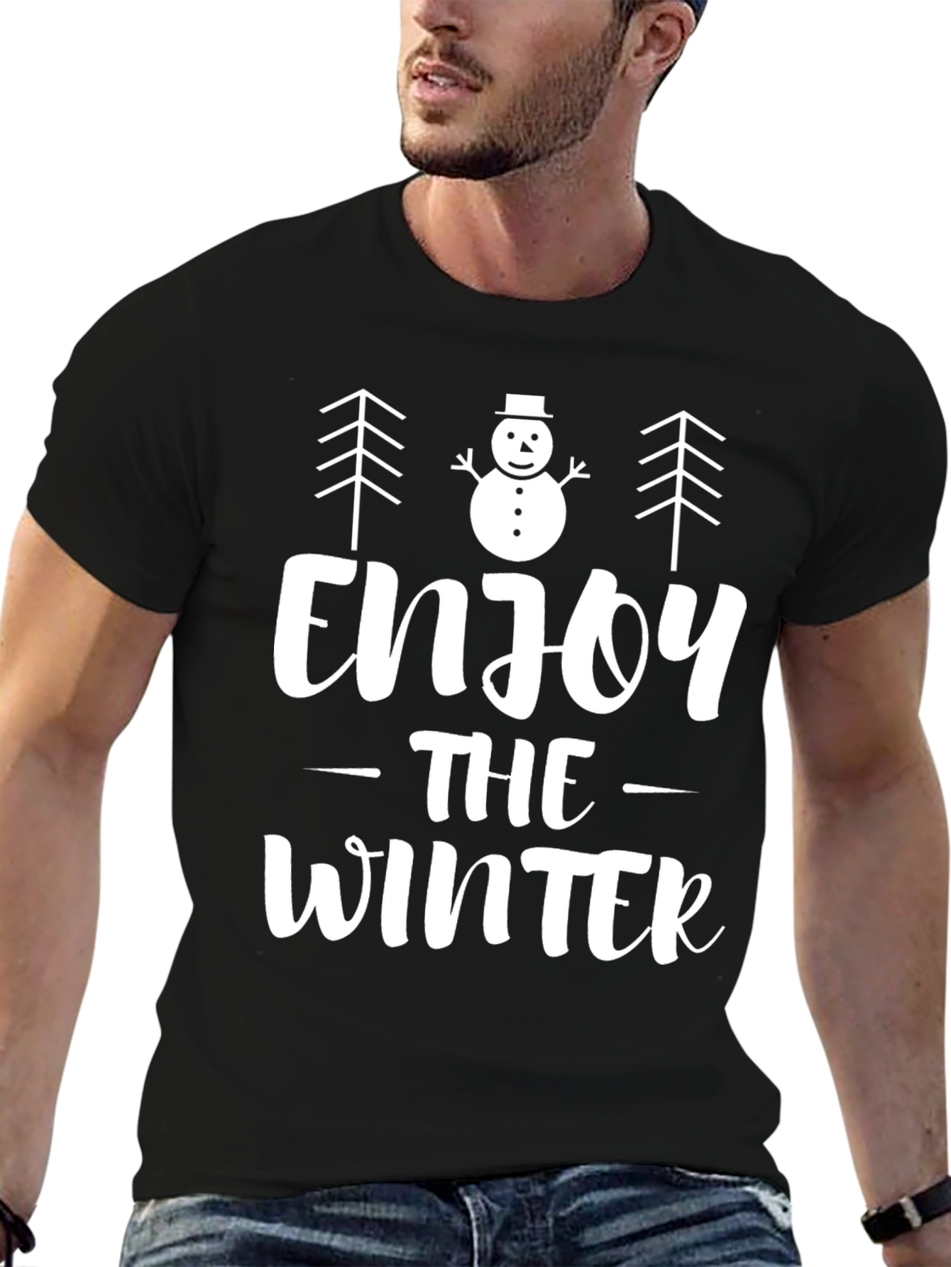 Enjoy The Winter Graphic T-Shirt