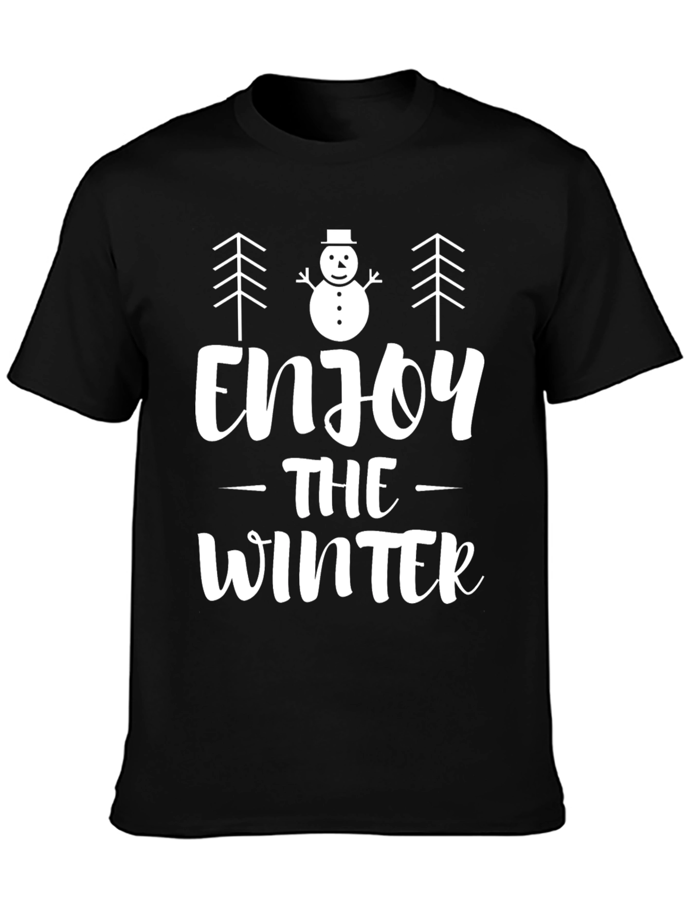 Enjoy The Winter Graphic T-Shirt
