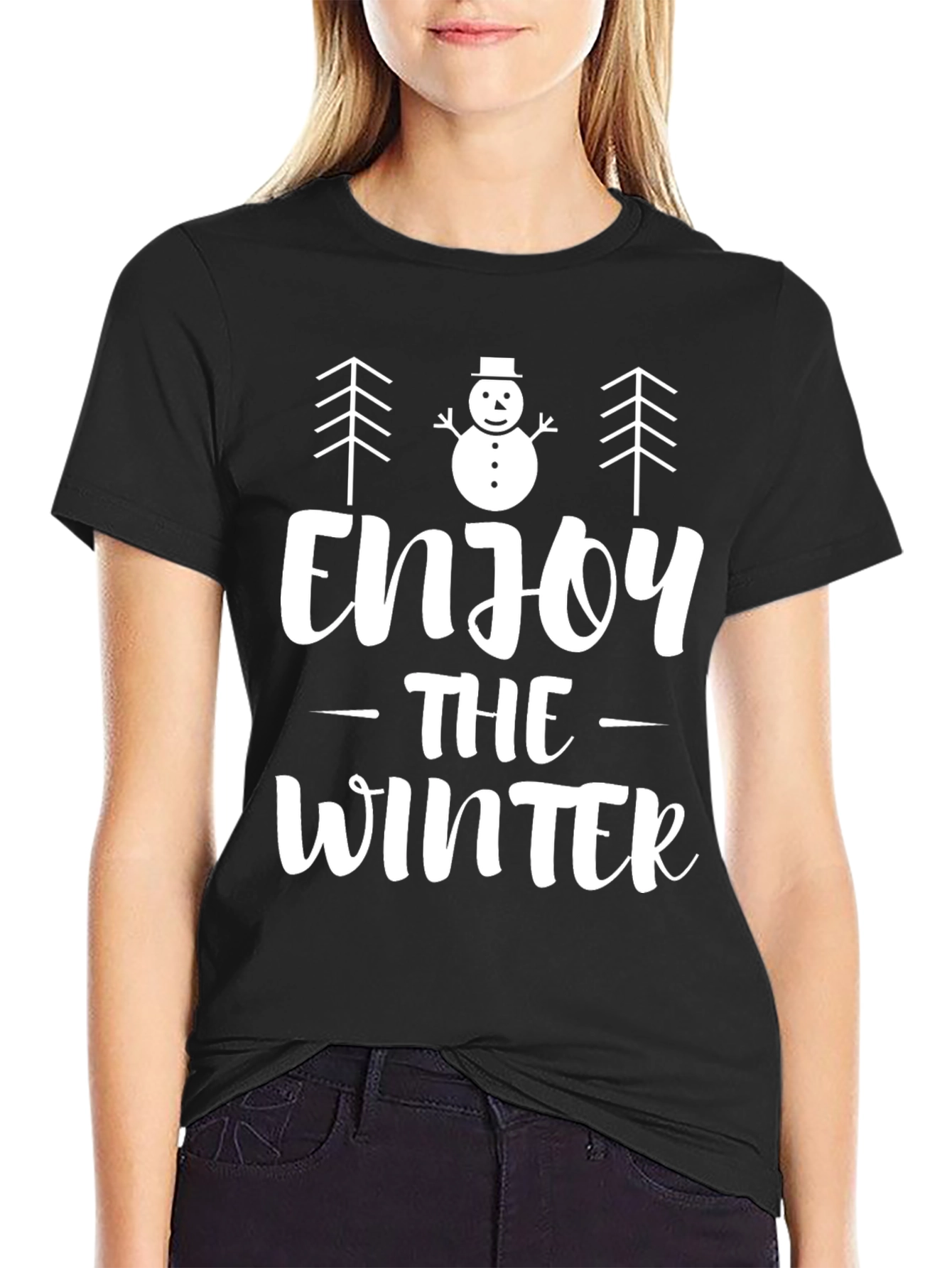 Enjoy The Winter Graphic T-Shirt