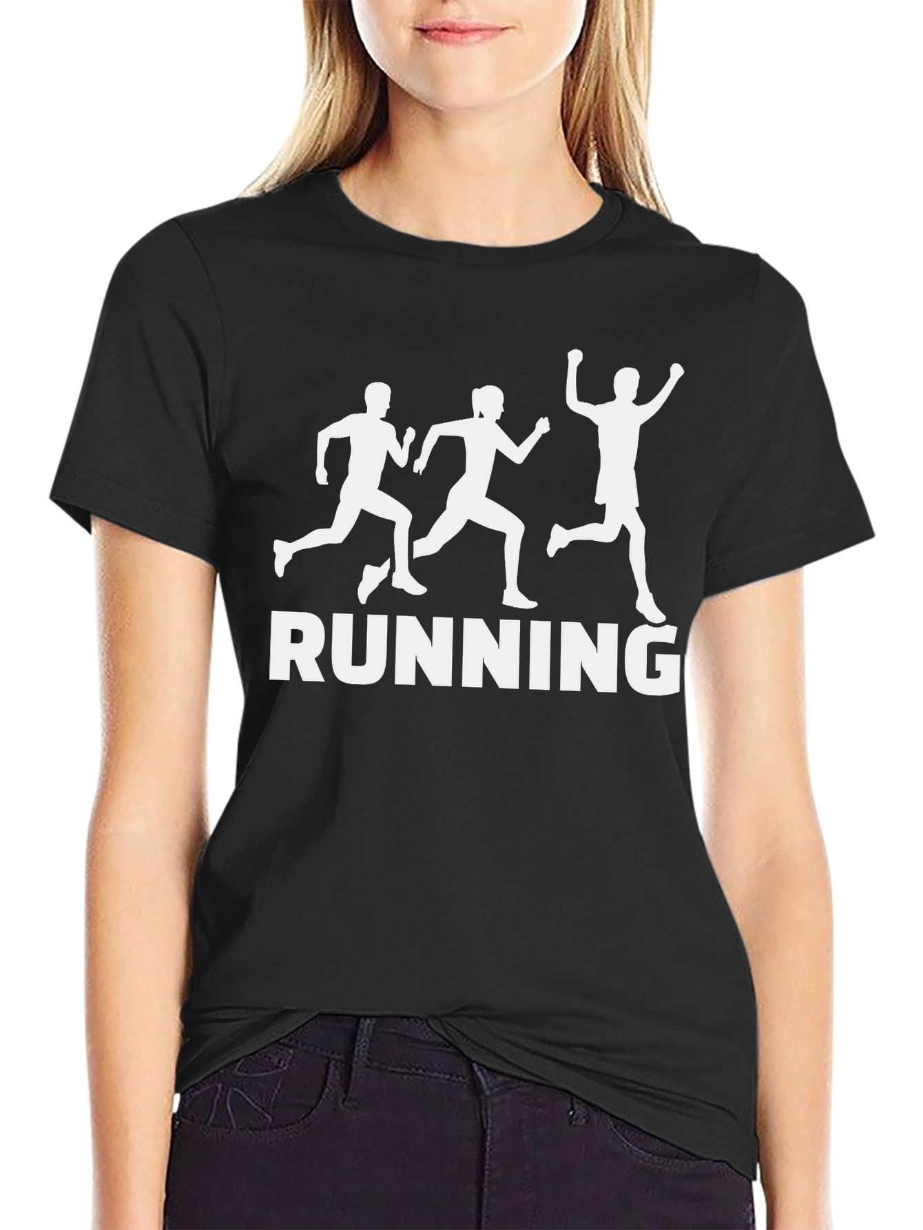 Runners T-Shirt: Running Graphic Tee