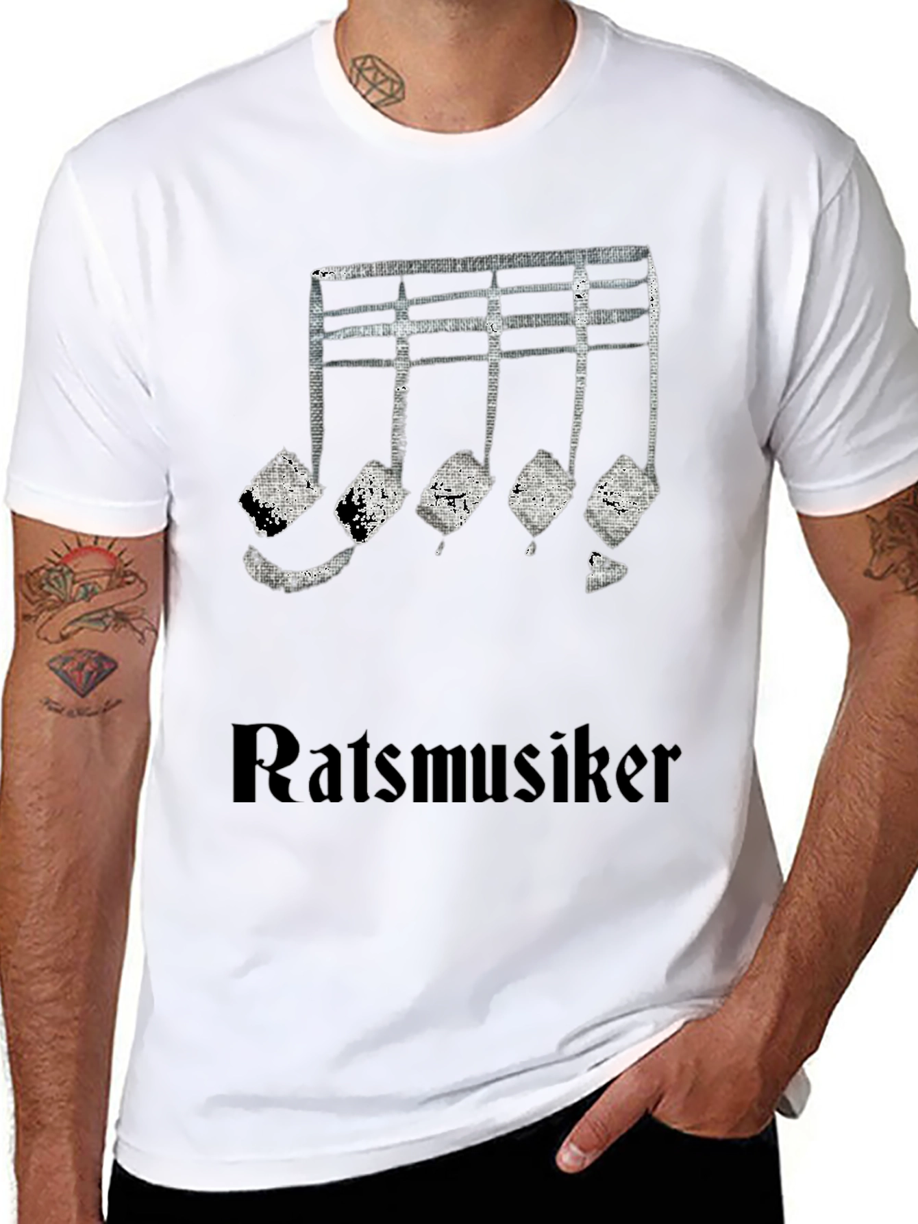 Ratsmusiker Music Notes T-Shirt