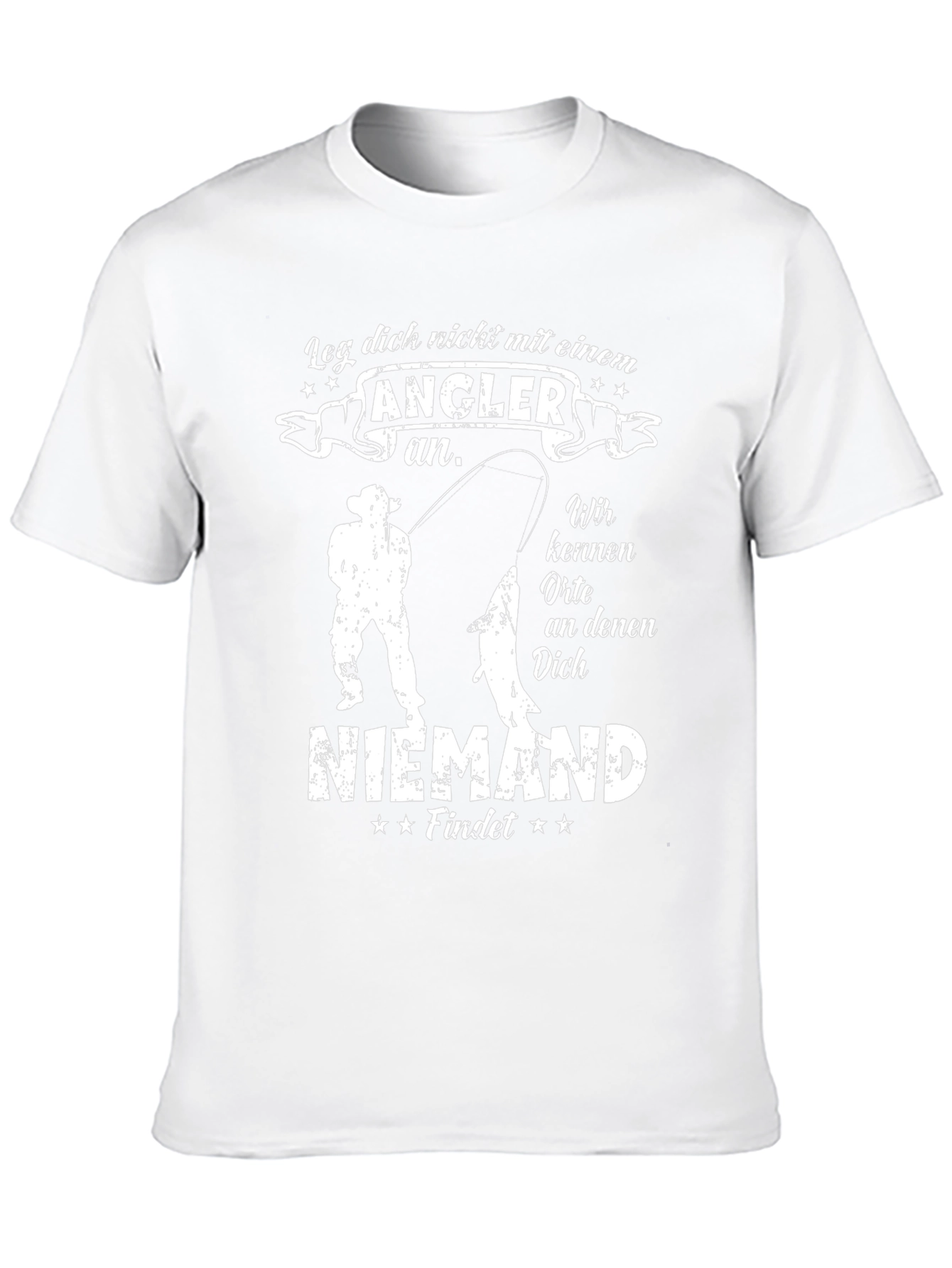 Angler T-Shirt - Fisherman Graphic Tee