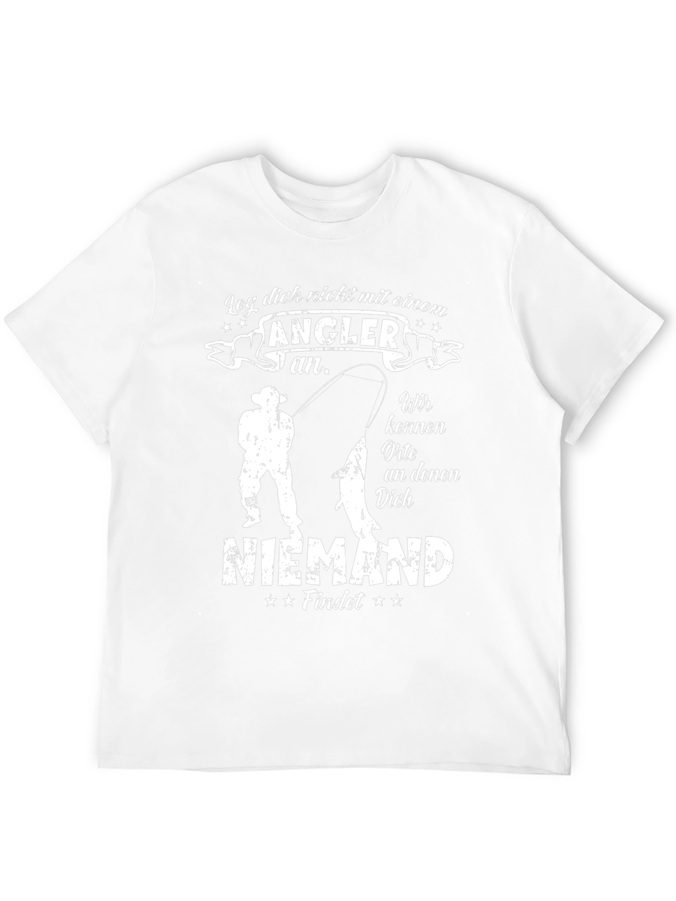 Angler T-Shirt - Fisherman Graphic Tee