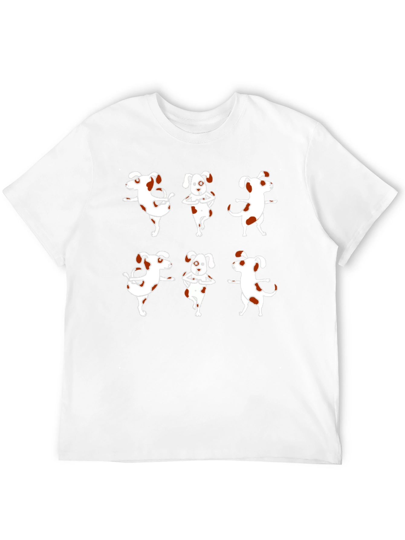 Yoga Dog Graphic Tee - Black Cotton T-Shirt