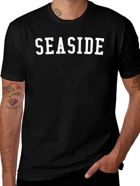 Seaside Graphic Tee - Classic Black T-Shirt