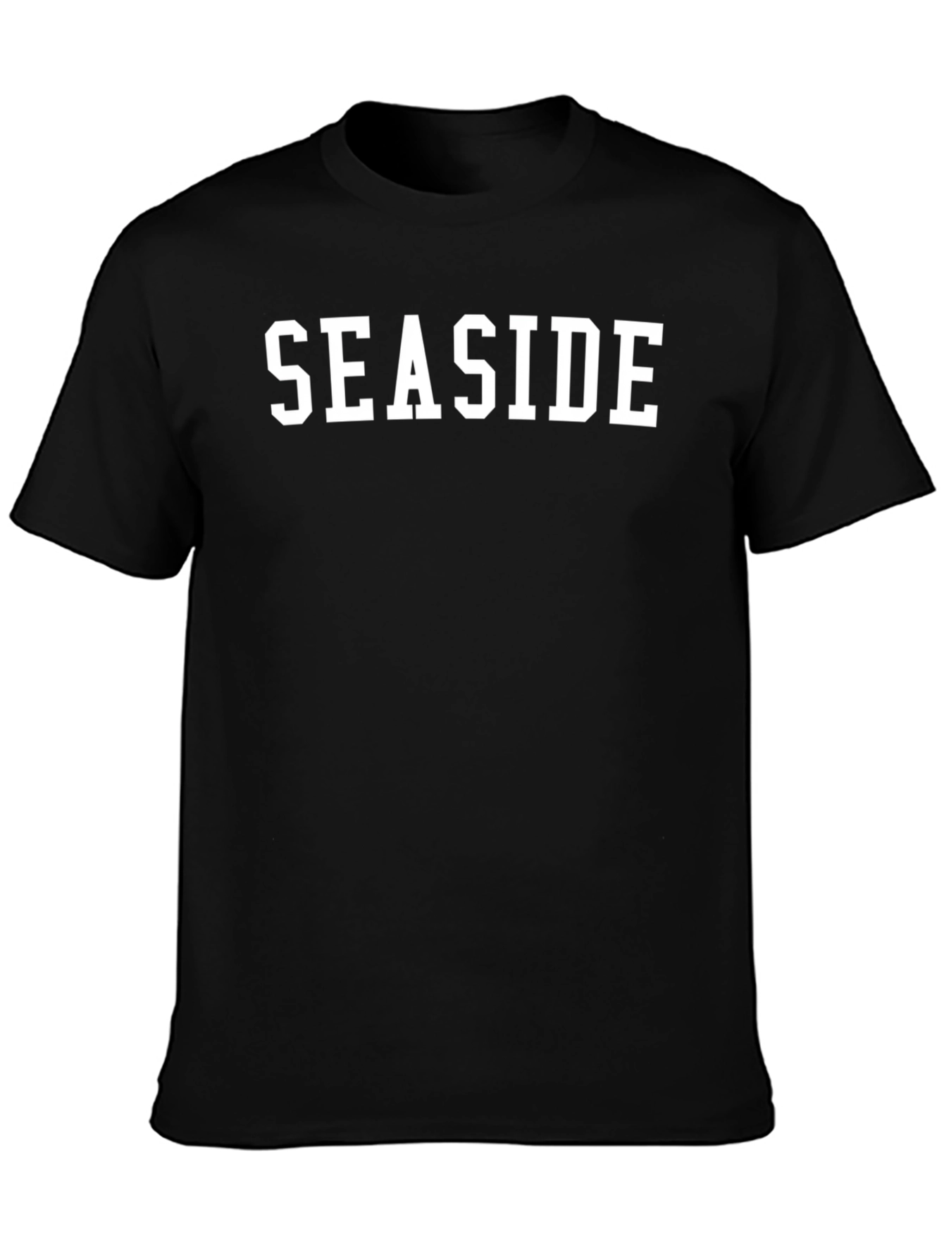 Seaside Graphic Tee - Classic Black T-Shirt