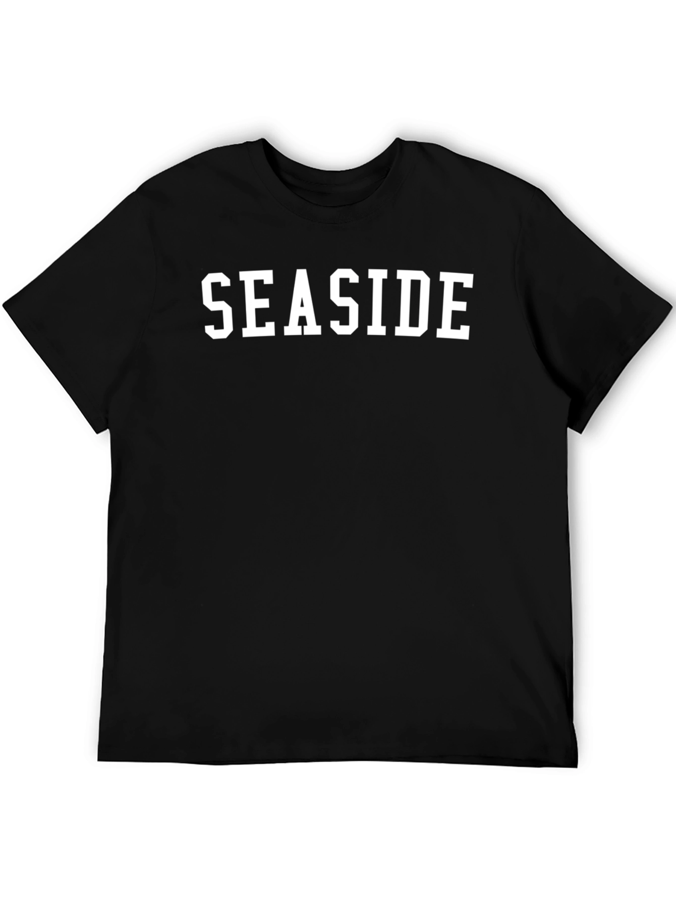 Seaside Graphic Tee - Classic Black T-Shirt