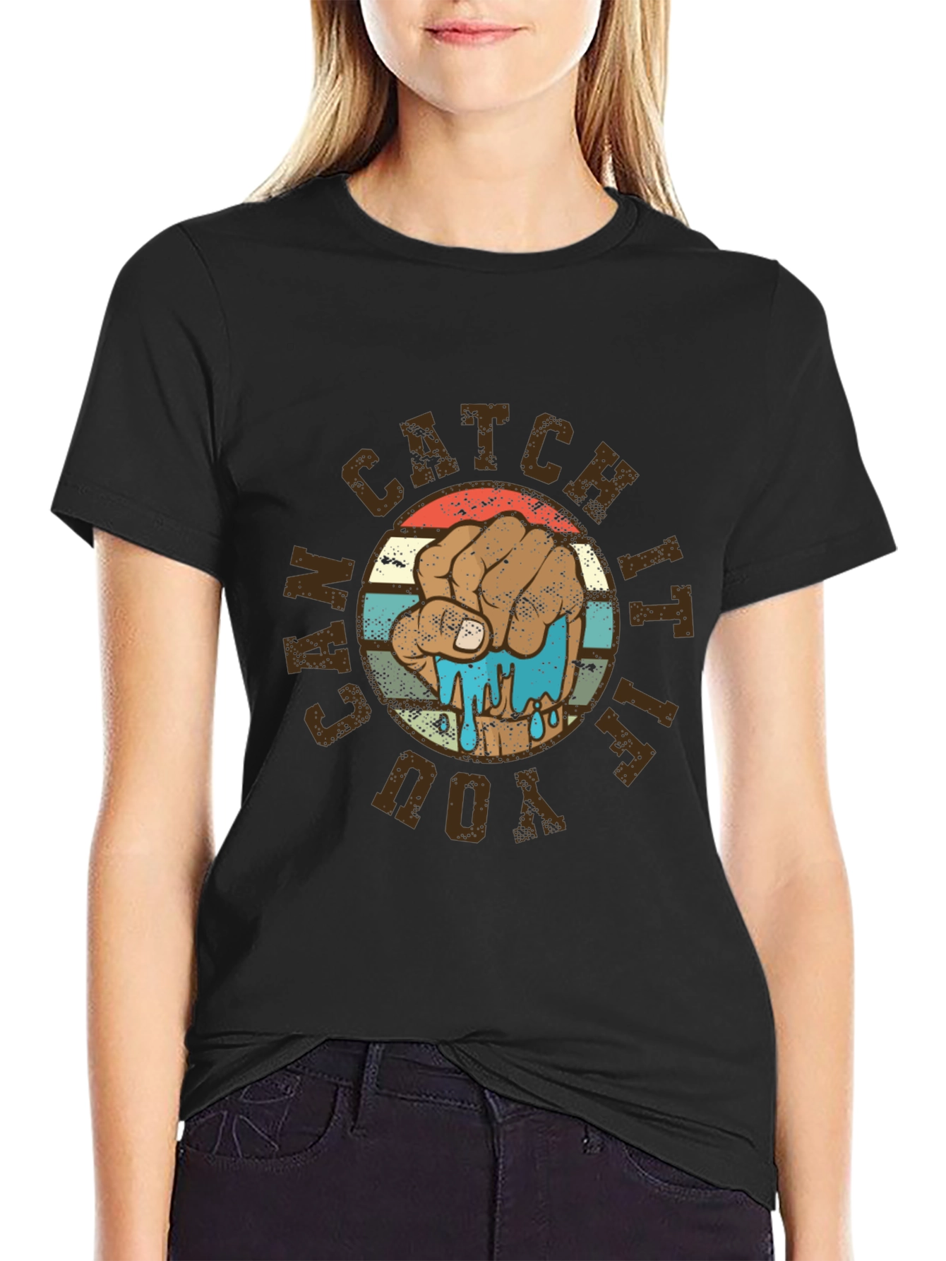 Can Catch It If You Fist Bump Graphic Tee