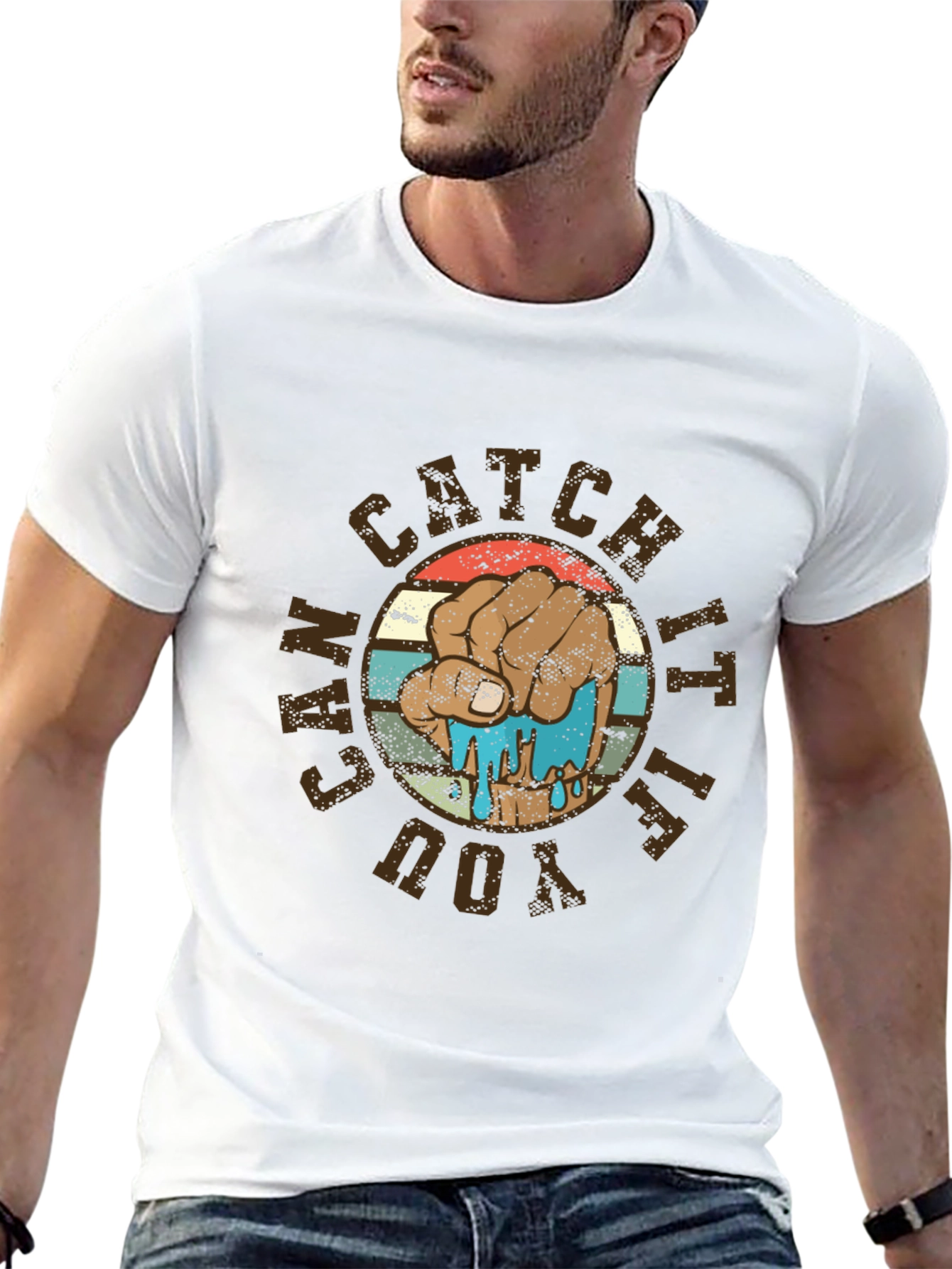 Can Catch It If You Fist Bump Graphic Tee