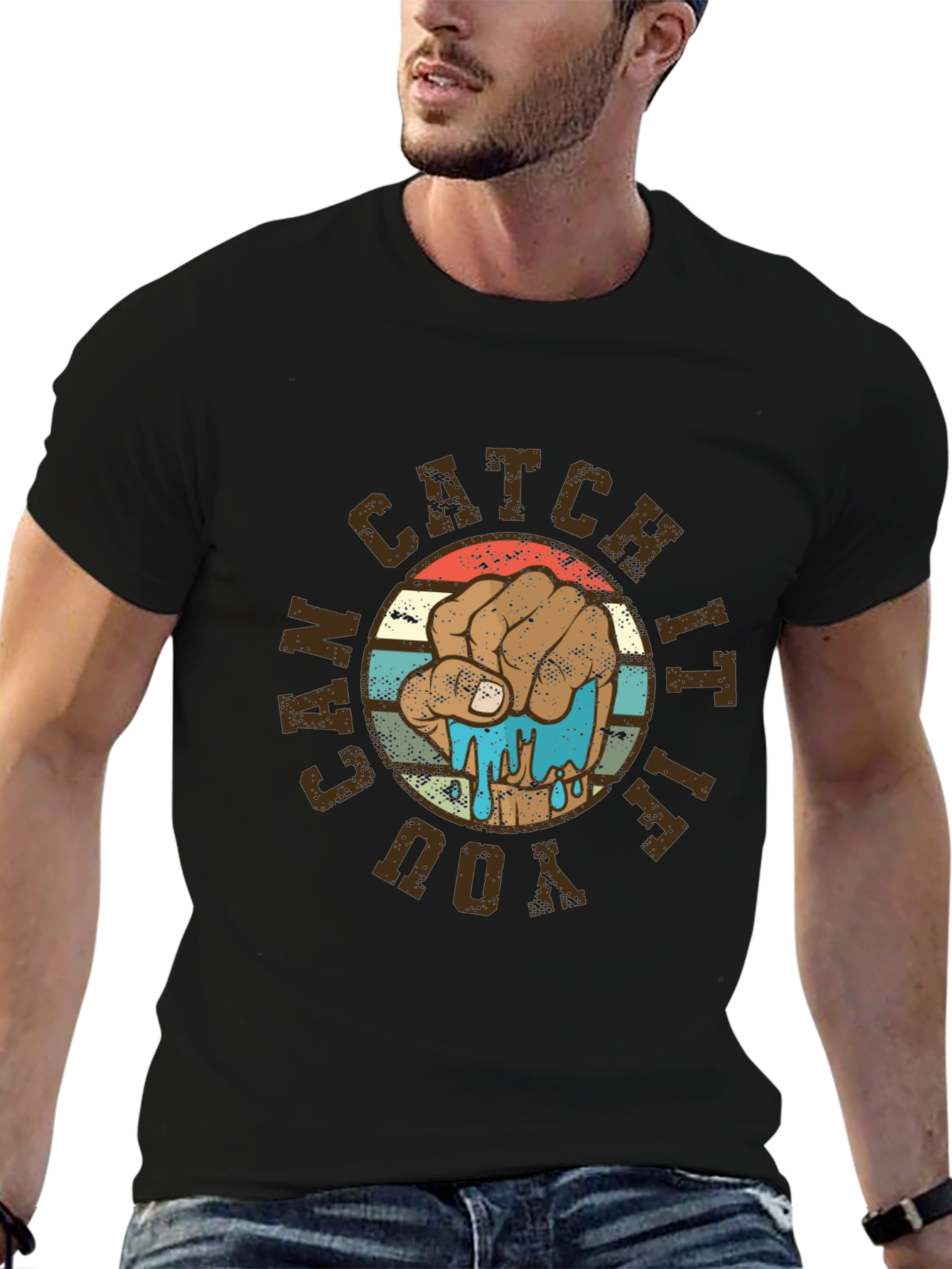 Can Catch It If You Fist Bump Graphic Tee