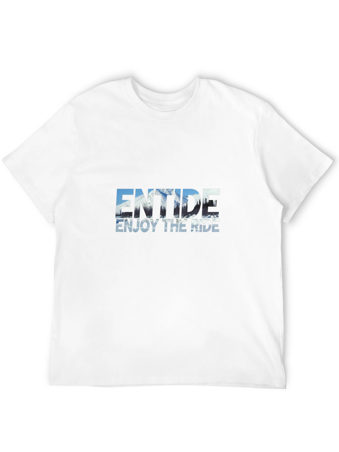 Enjoy the Ride Black Graphic Tee
