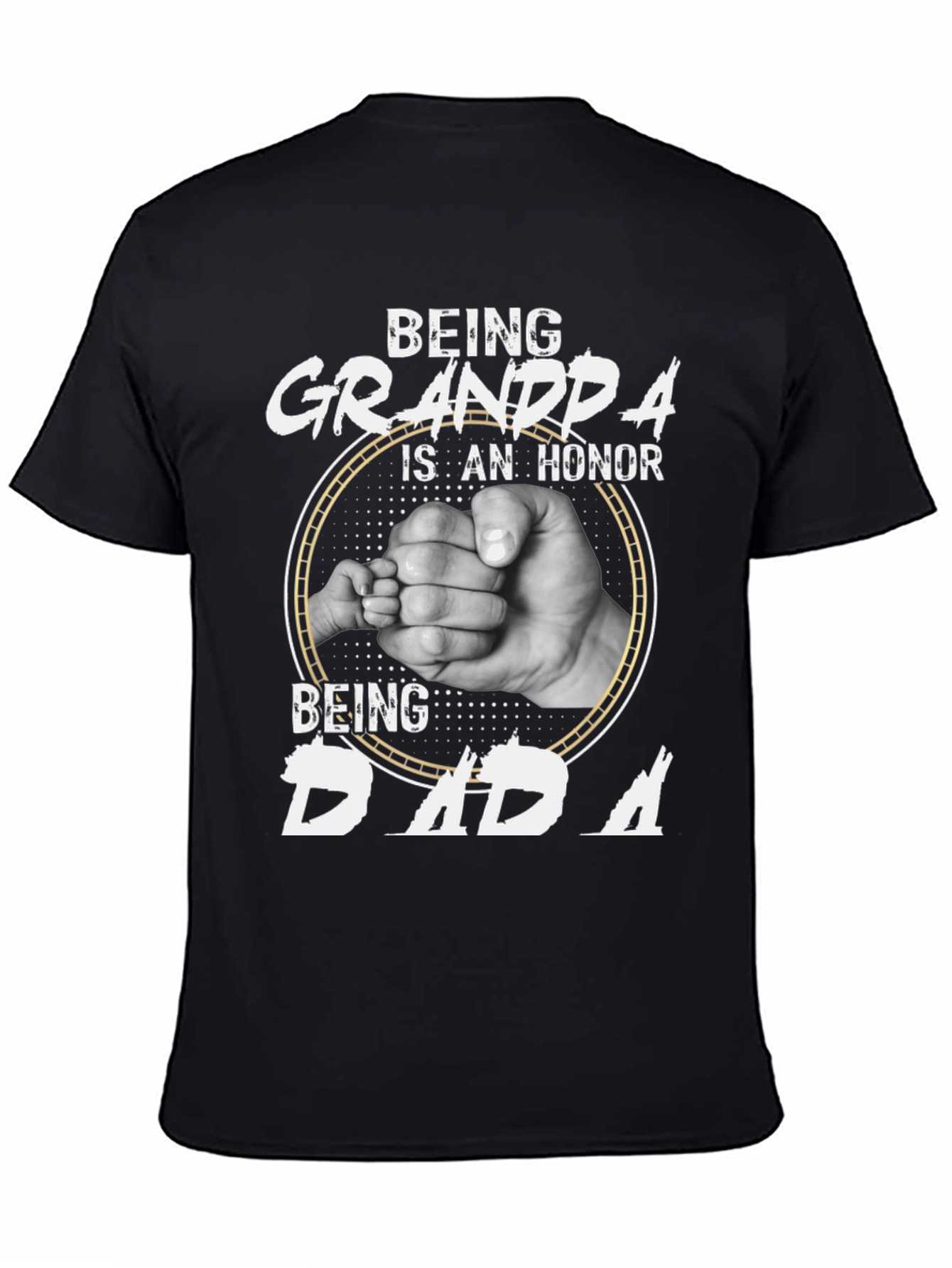 Being Grandpa Honor T-Shirt
