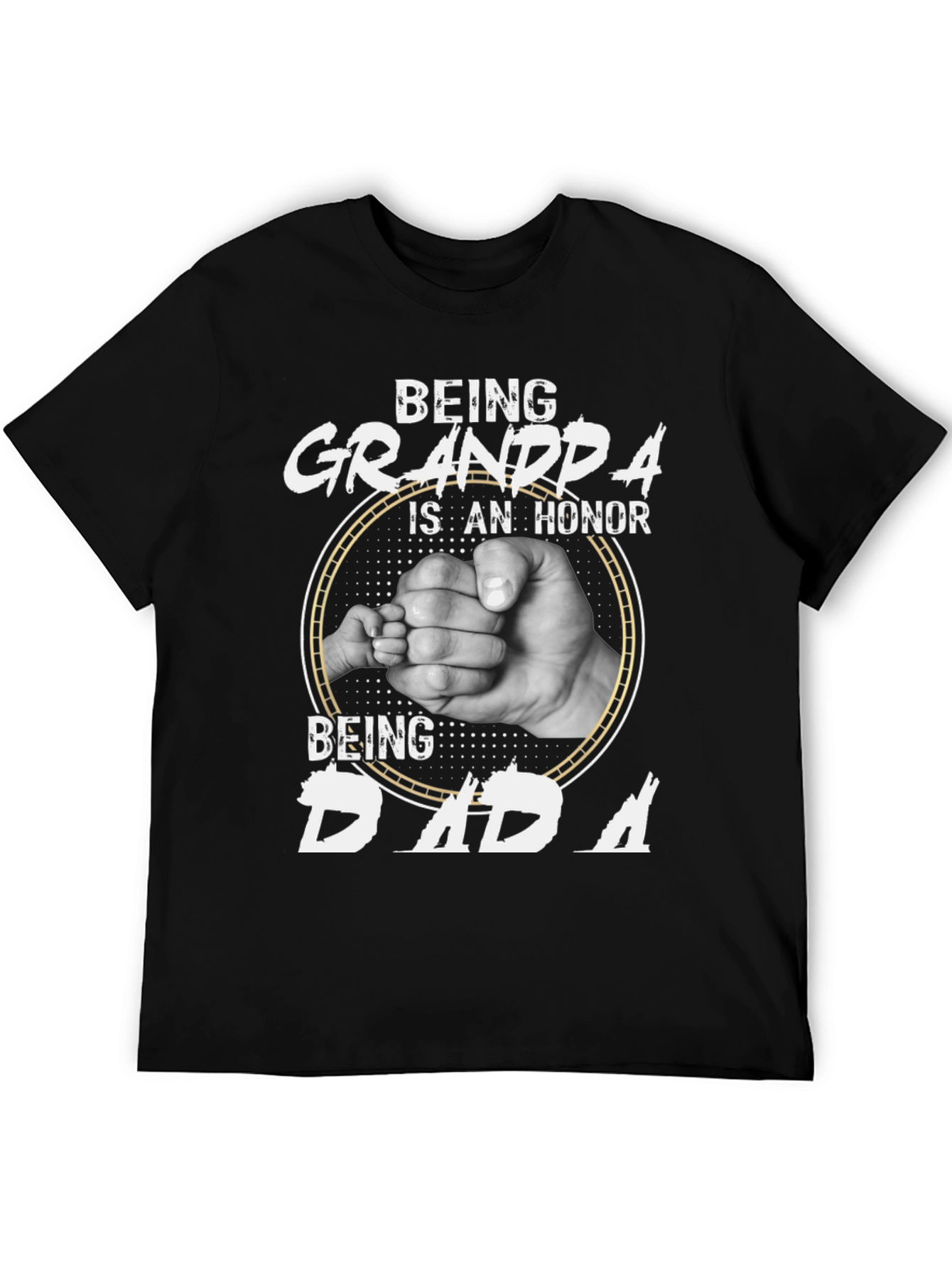 Being Grandpa Honor T-Shirt