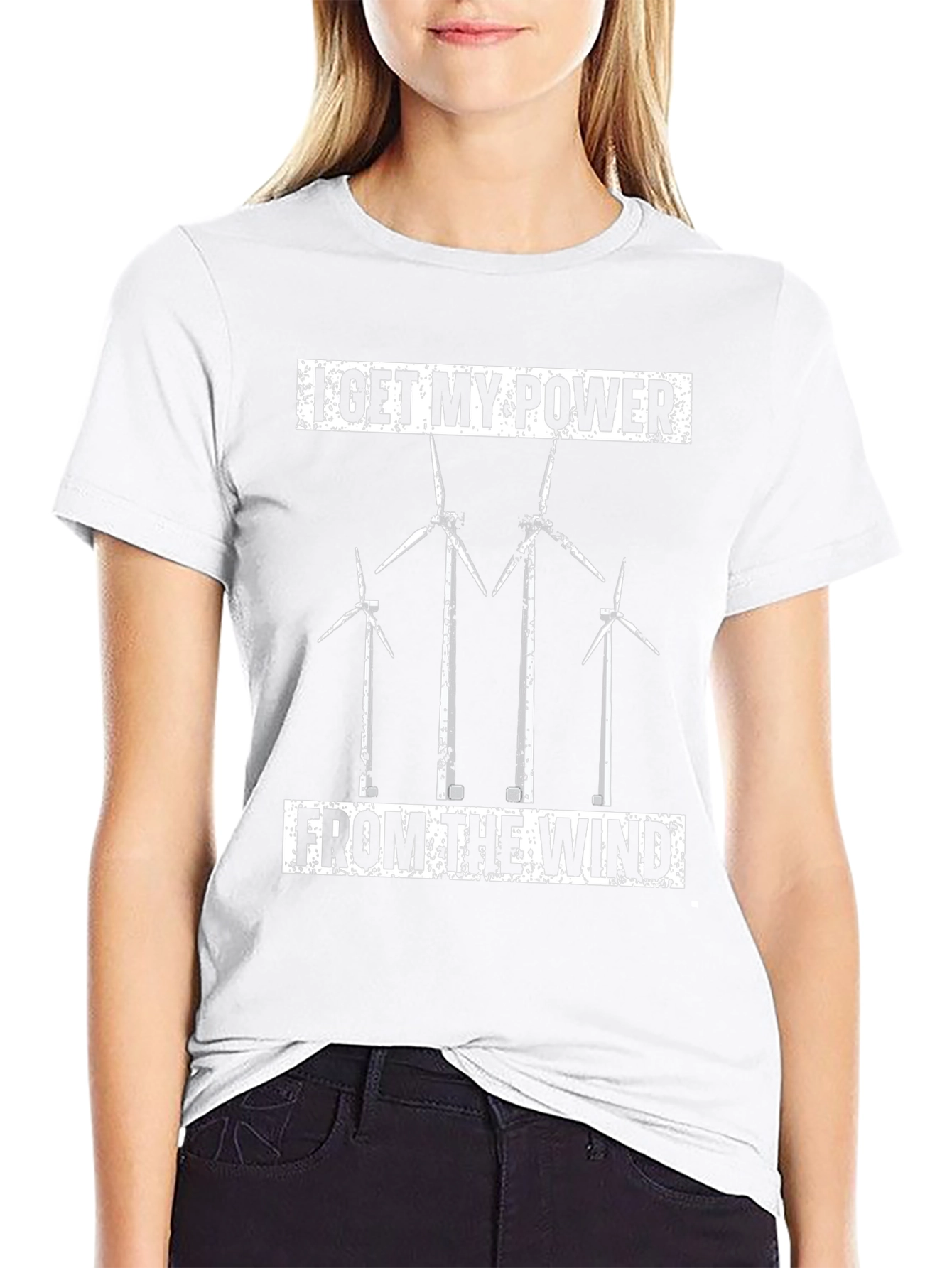 I Get My Power From The Wind T-Shirt