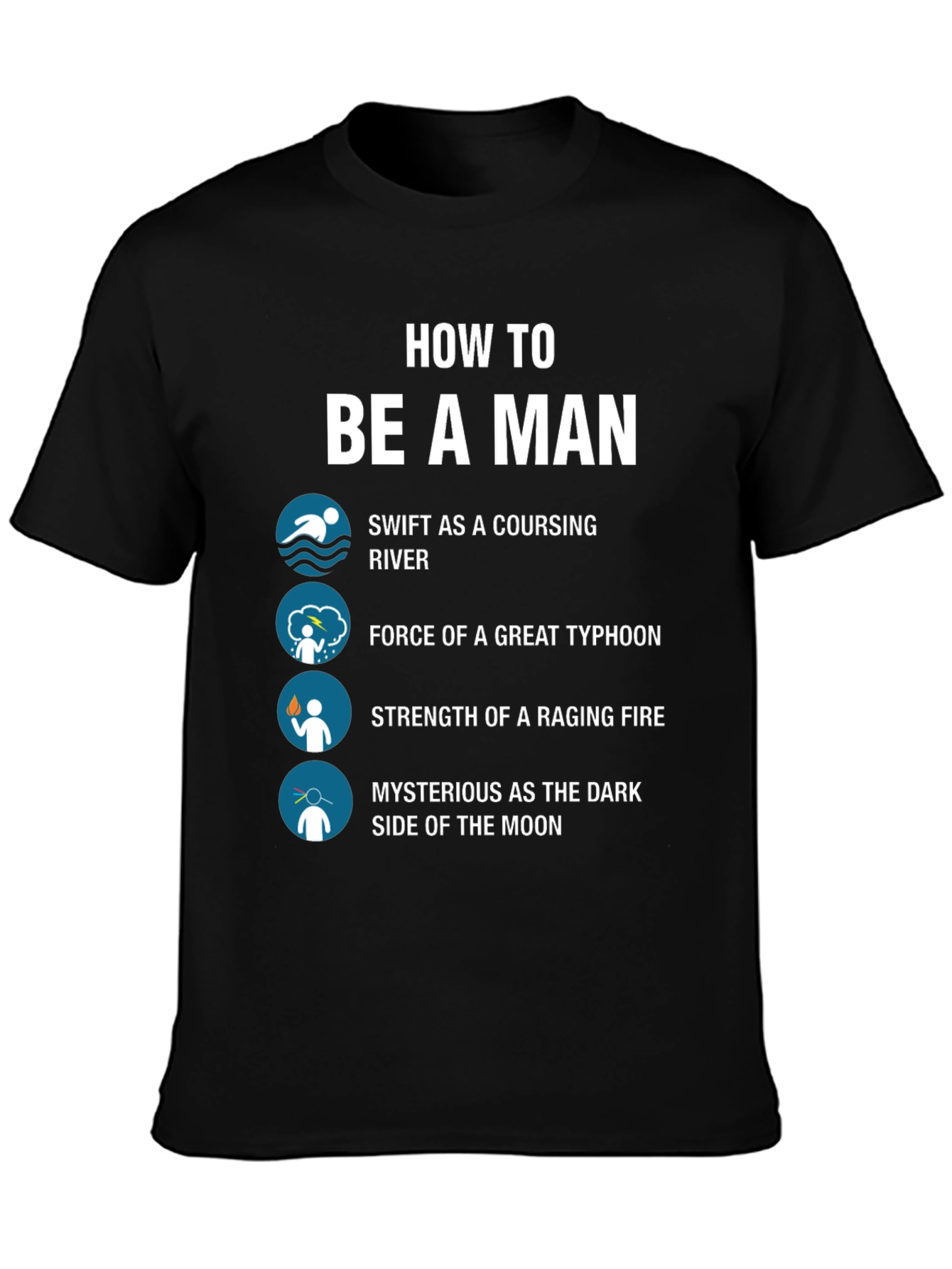 How to Be a Man T-Shirt