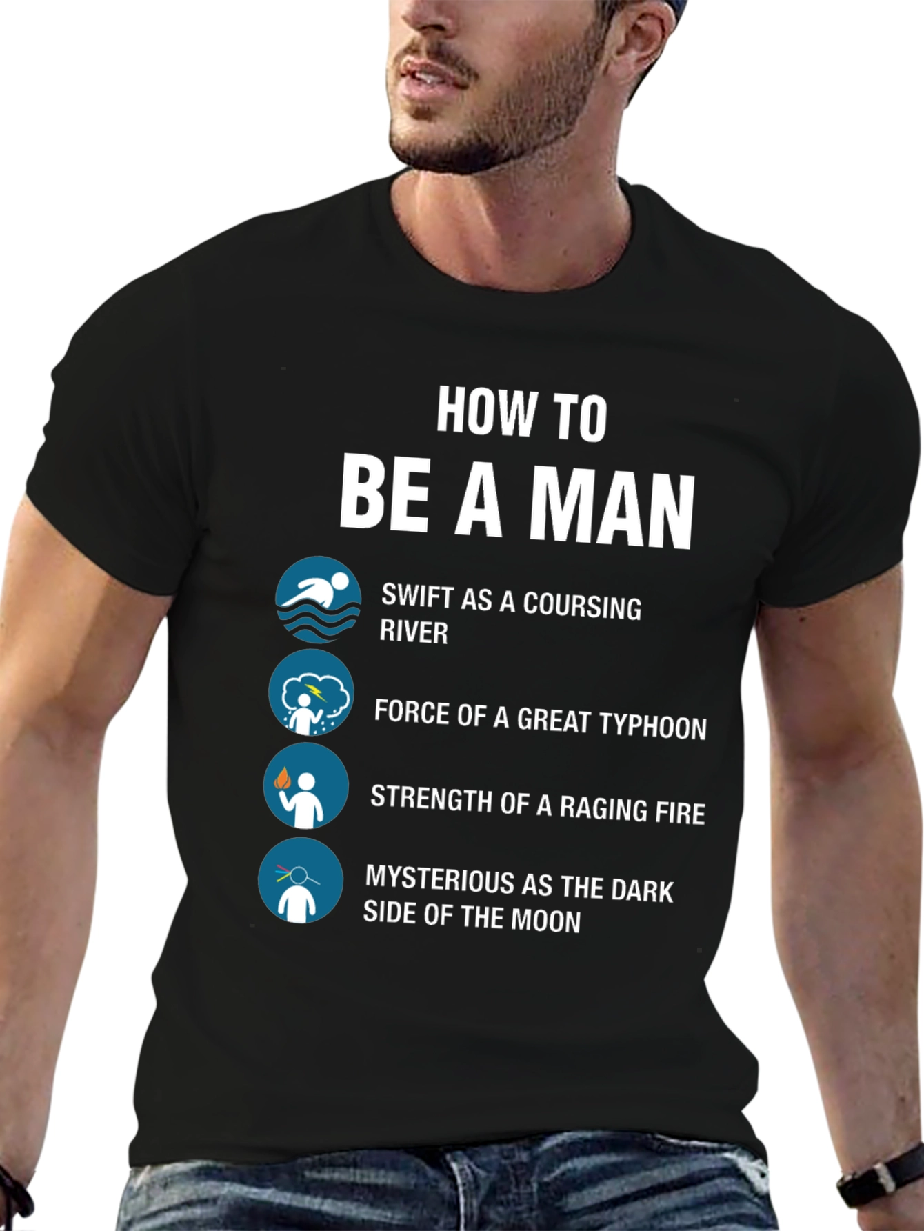 How to Be a Man T-Shirt