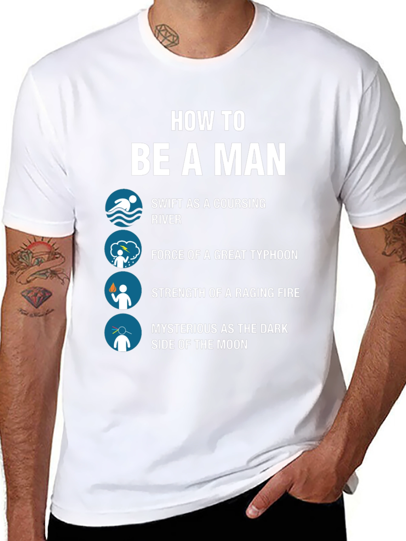 How to Be a Man T-Shirt