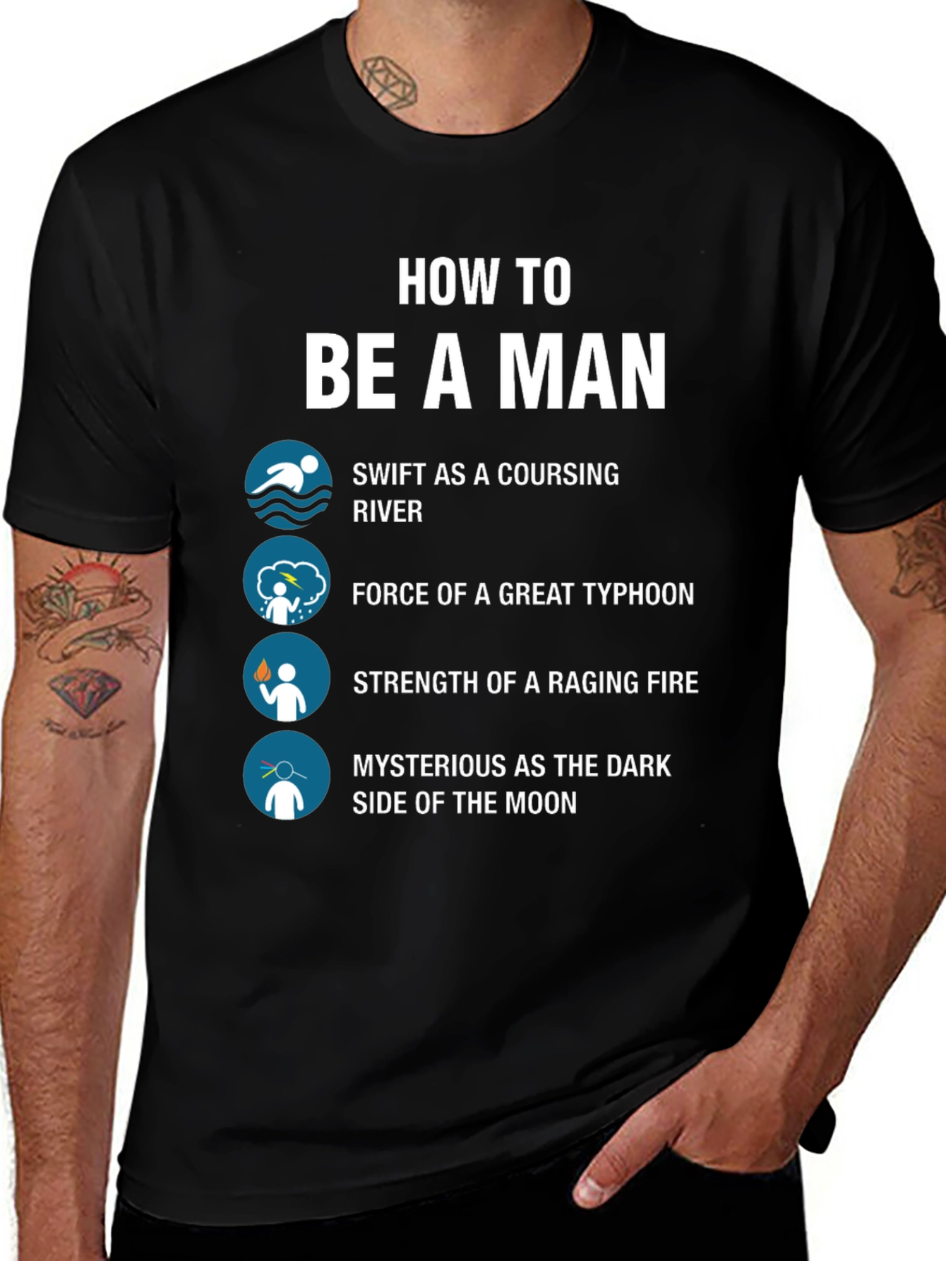 How to Be a Man T-Shirt