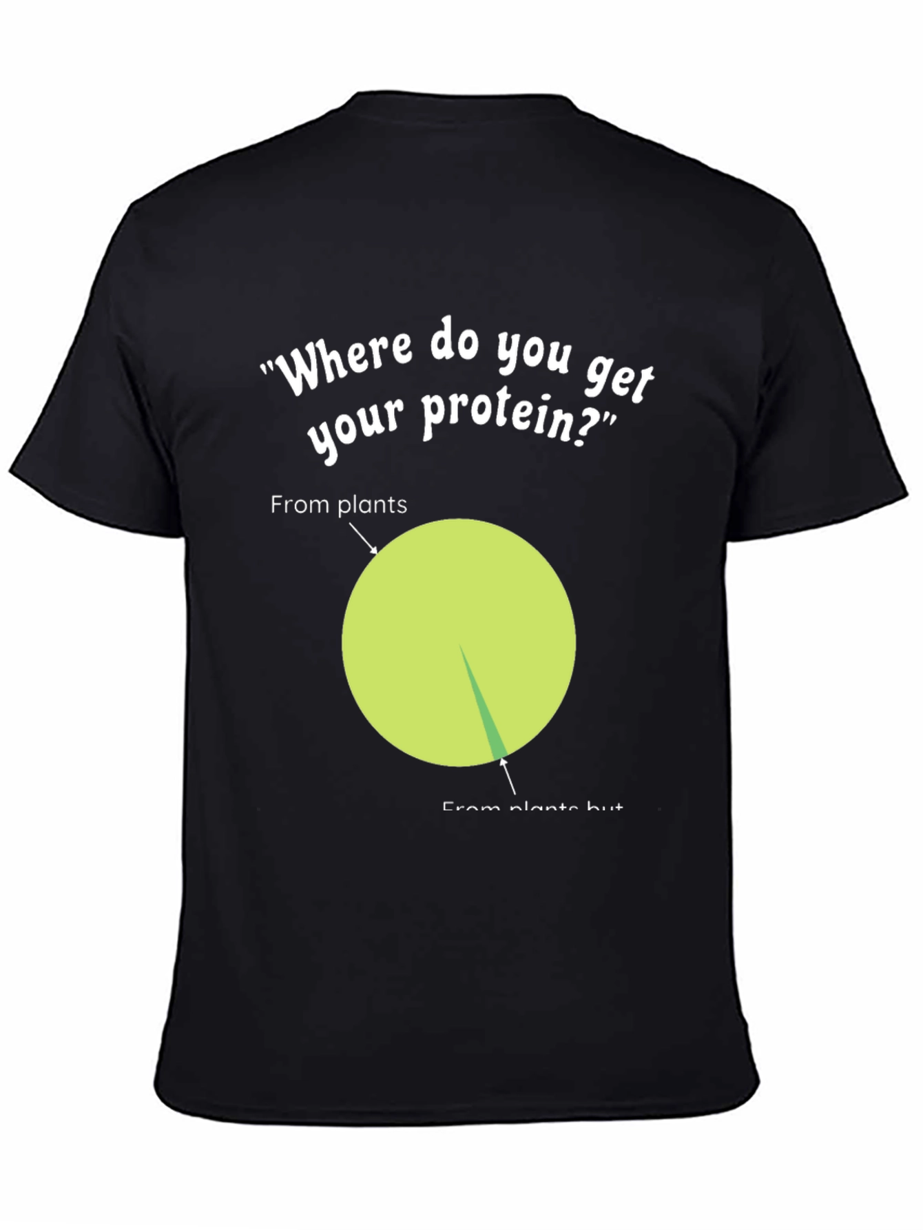 Vegan Protein T-Shirt - Funny Plant Based Diet Tee