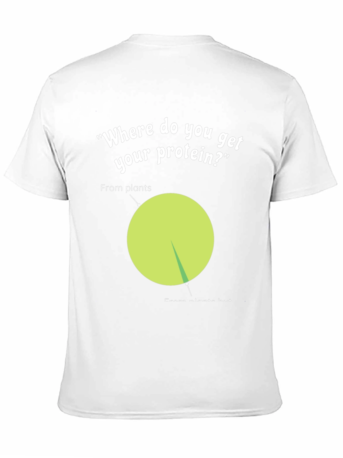 Vegan Protein T-Shirt - Funny Plant Based Diet Tee