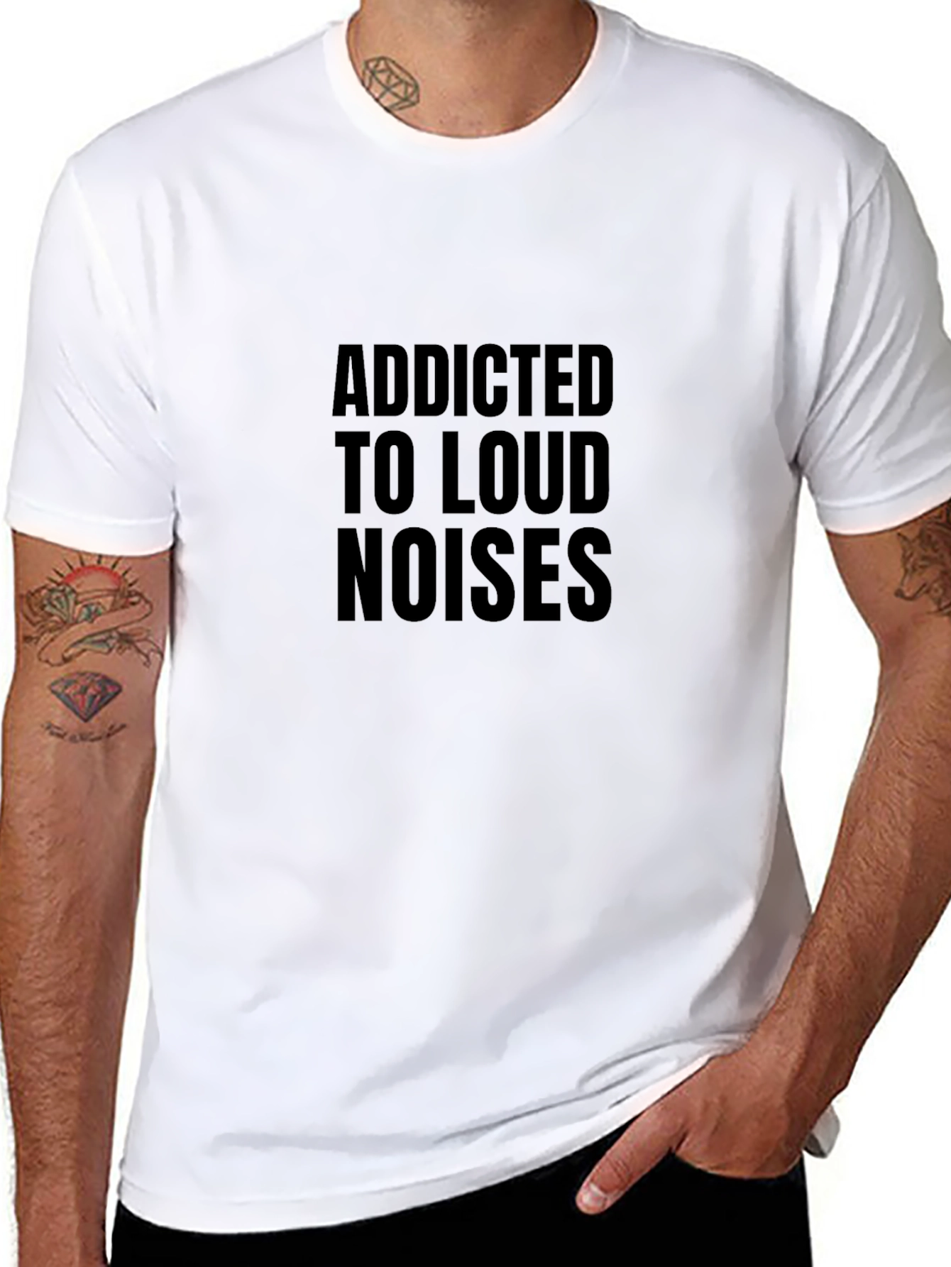 Addicted to Loud Noises Graphic Tee