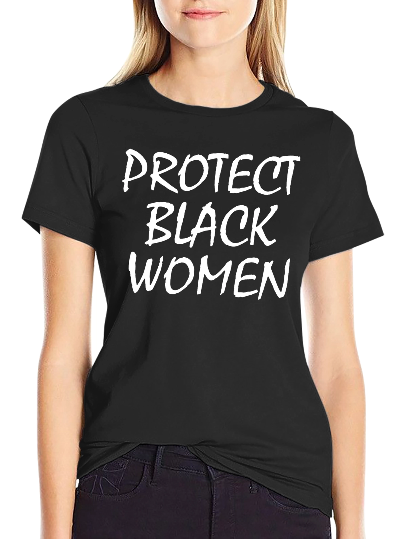 Protect Black Women Graphic Tee - Black