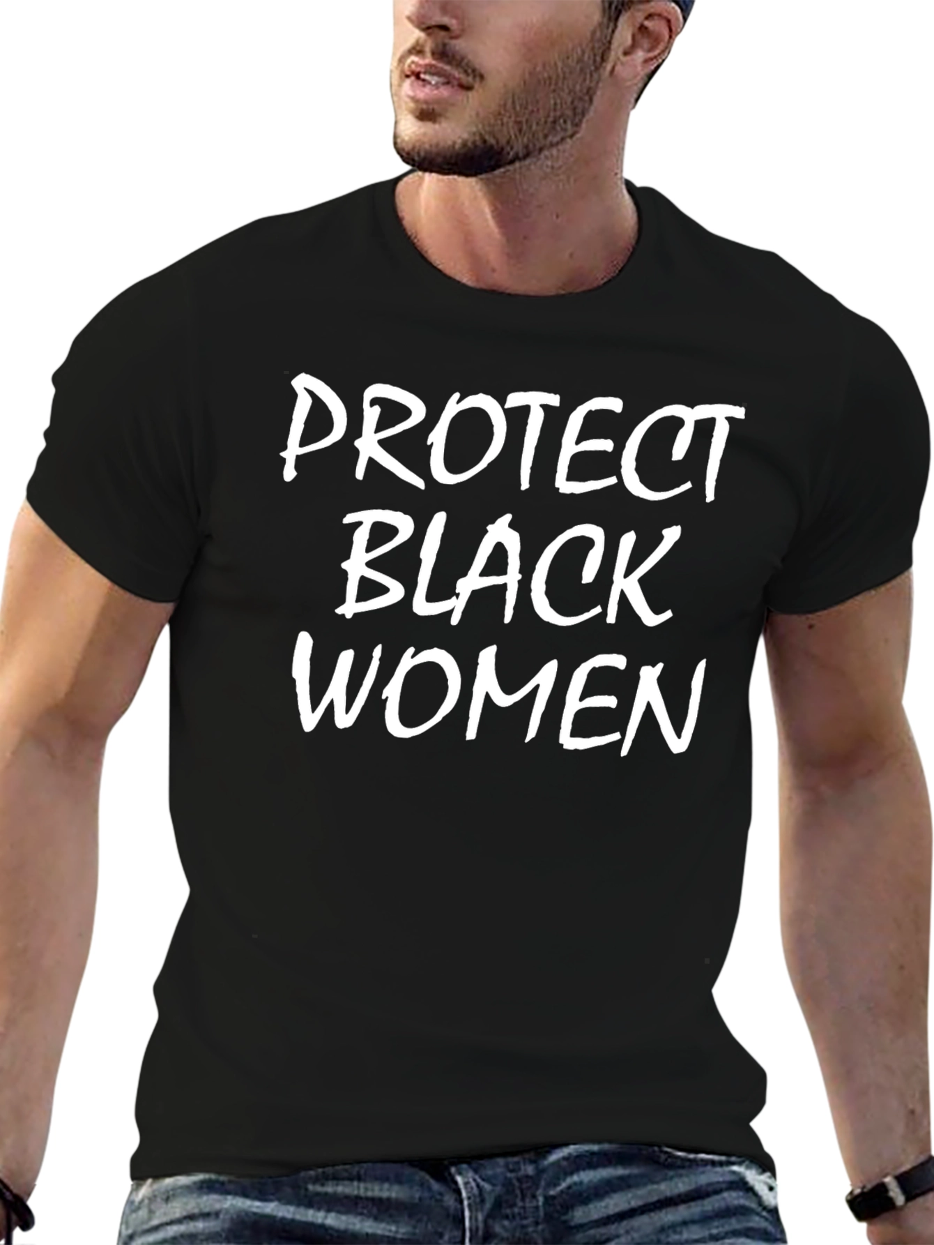 Protect Black Women Graphic Tee - Black