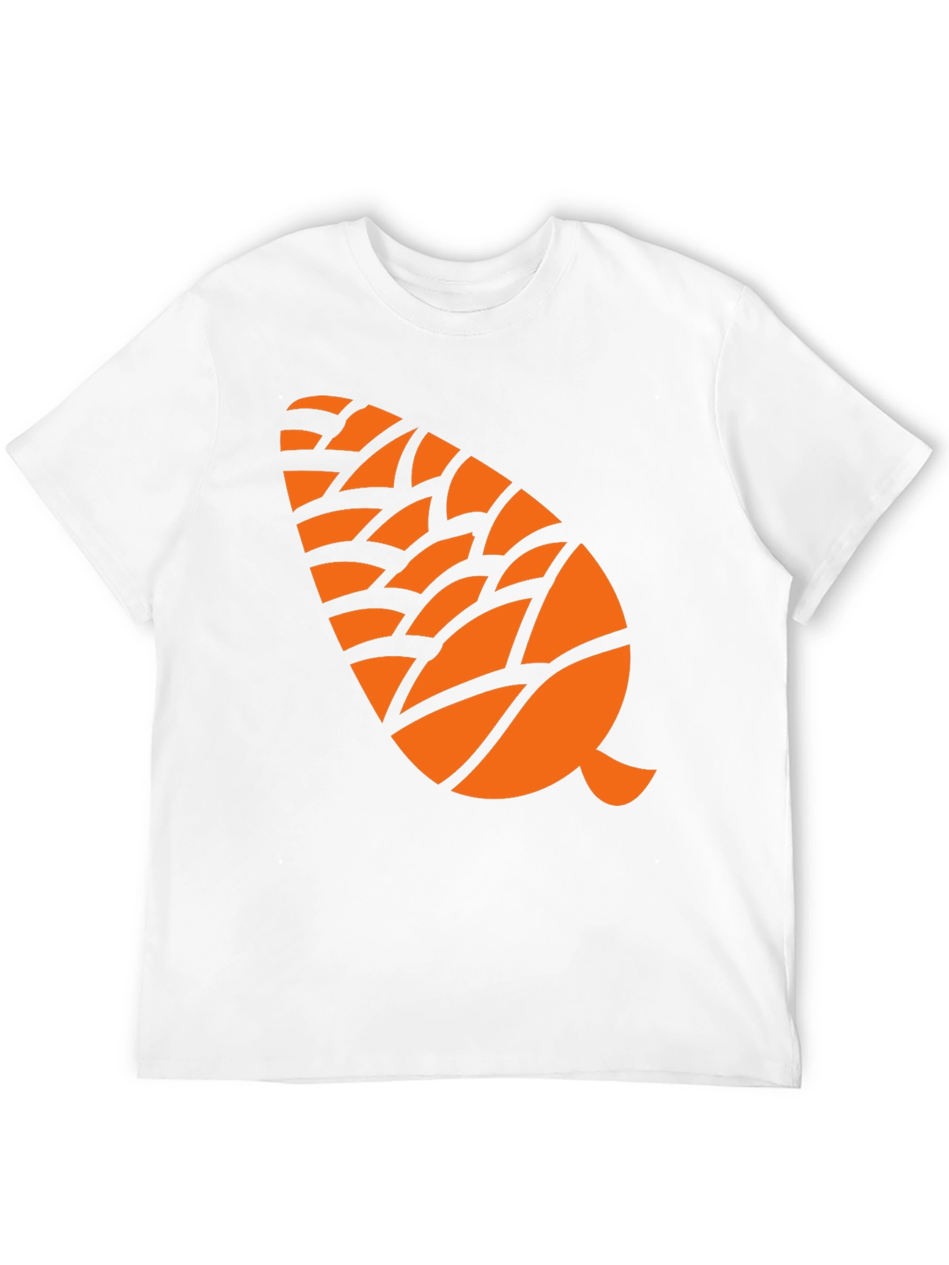 Pine Cone Graphic Tee - Black Cotton Blend
