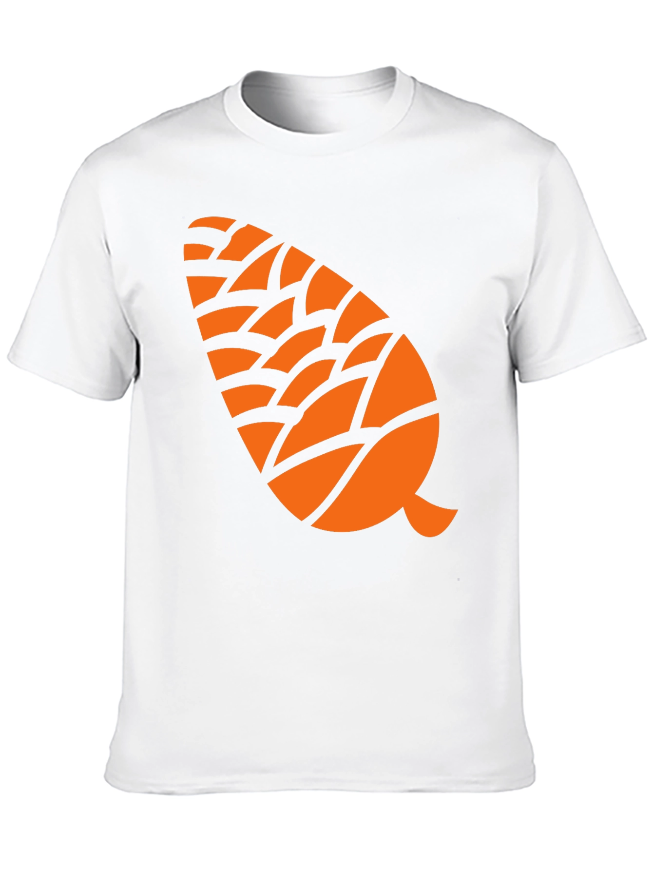 Pine Cone Graphic Tee - Black Cotton Blend