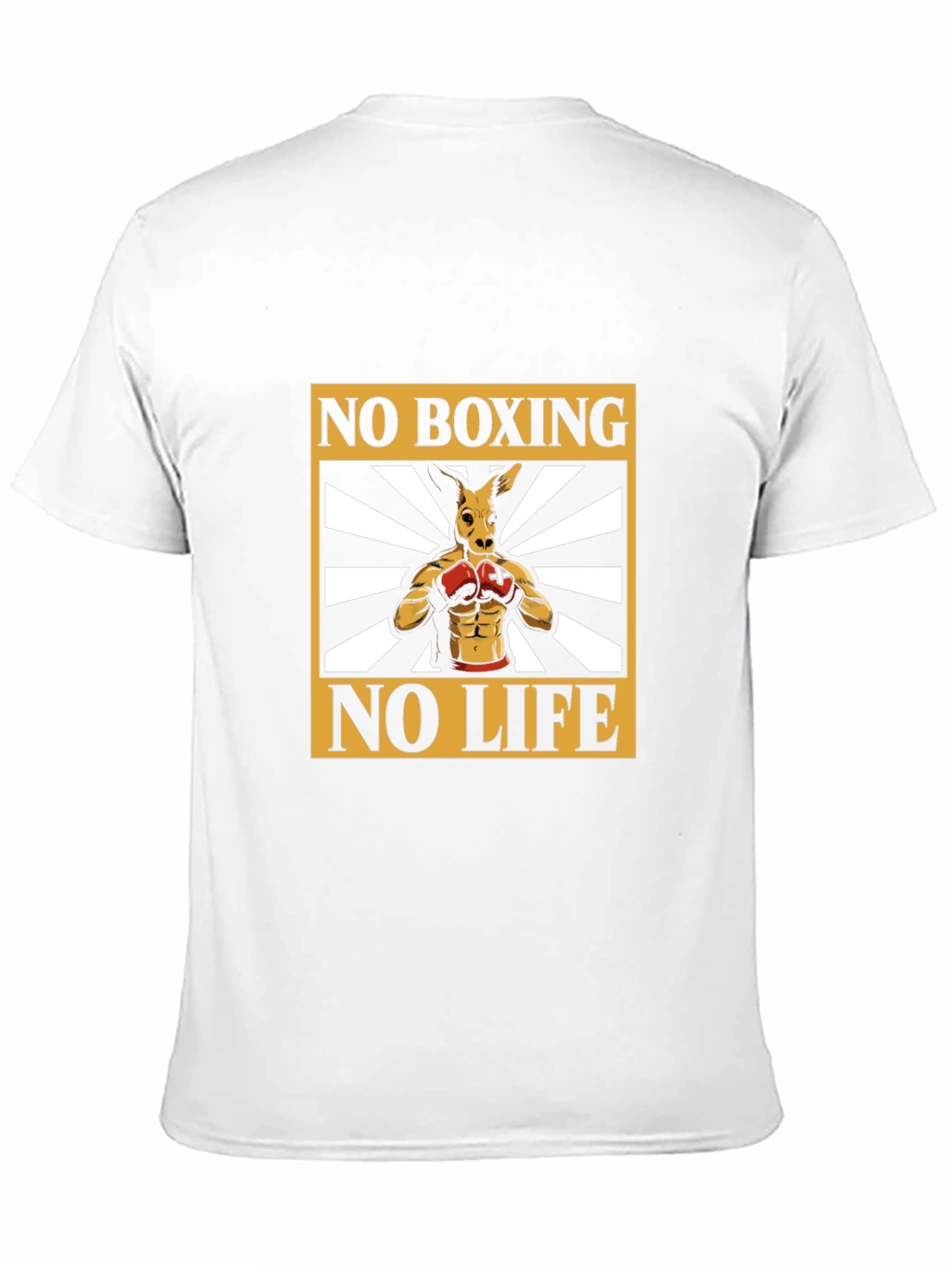 No Boxing No Life Kangaroo Graphic Tee