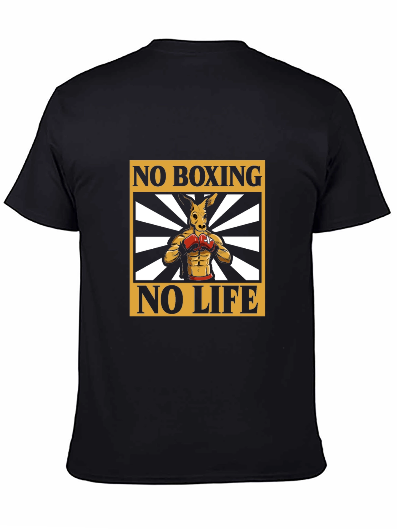 No Boxing No Life Kangaroo Graphic Tee