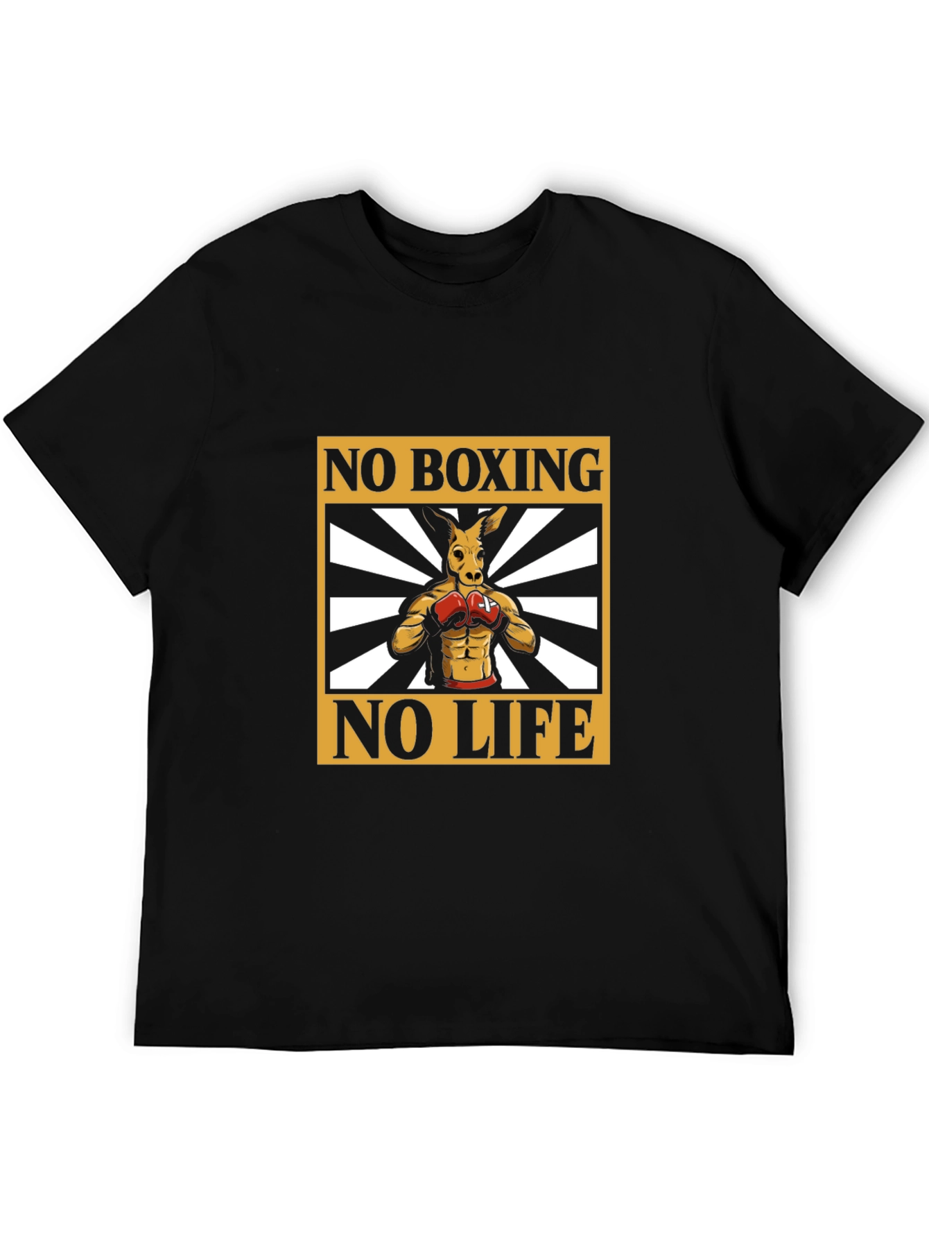 No Boxing No Life Kangaroo Graphic Tee