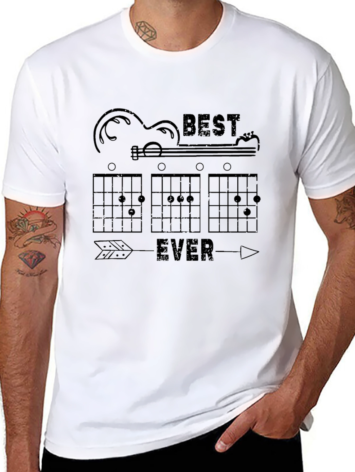 Best Guitar Ever T-Shirt - Cool Music Tee