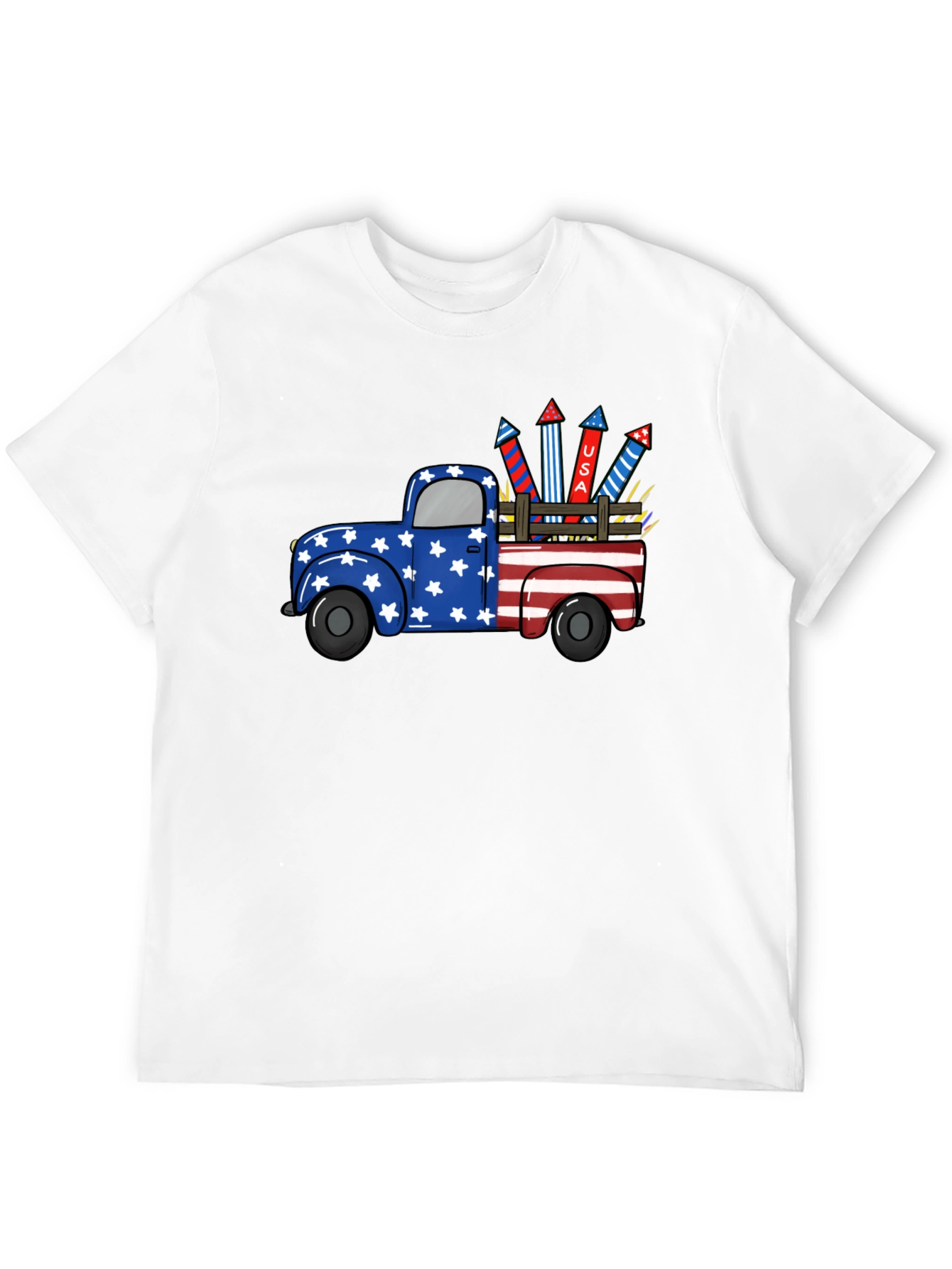 Patriotic Truck T-Shirt