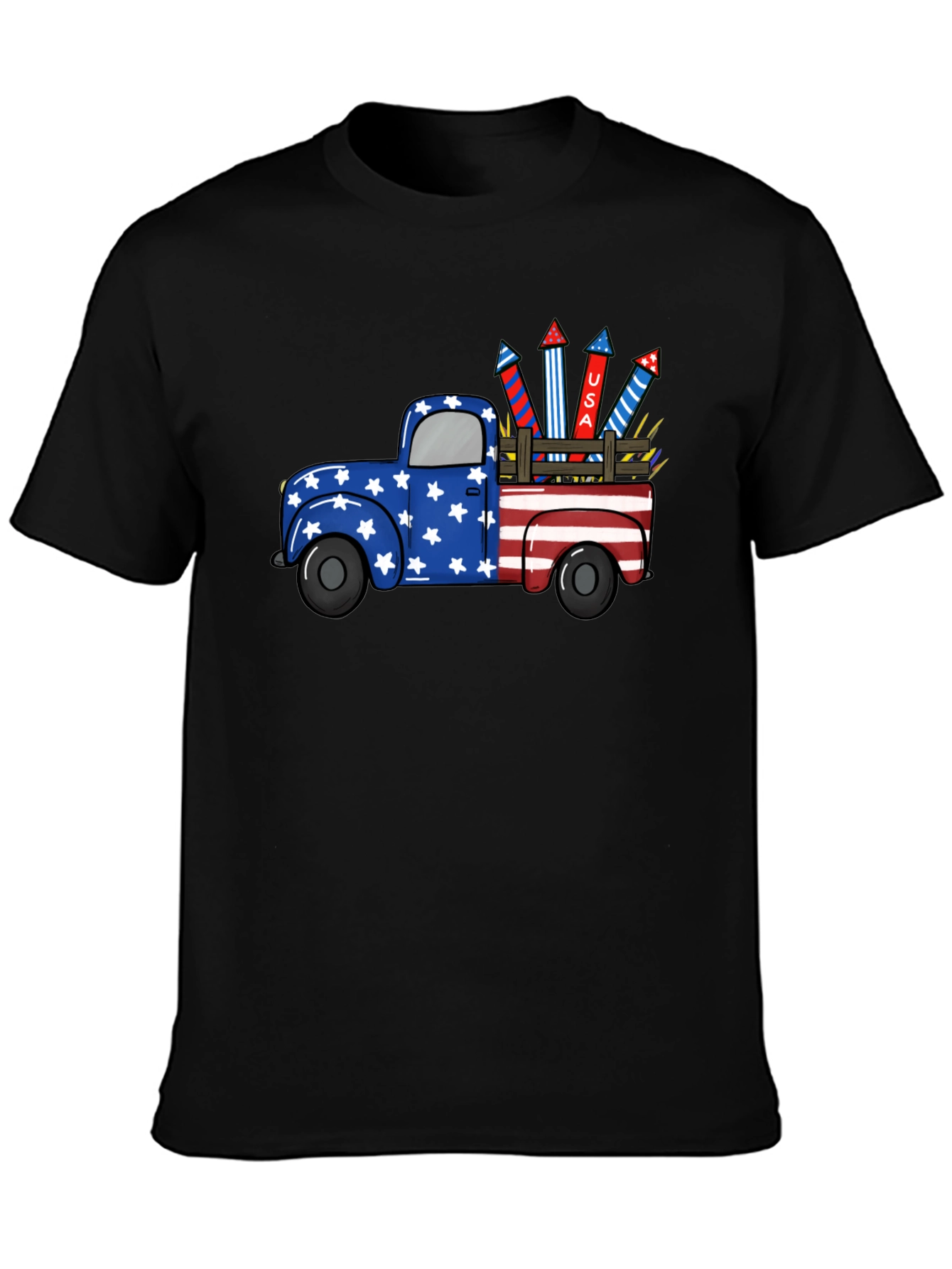 Patriotic Truck T-Shirt