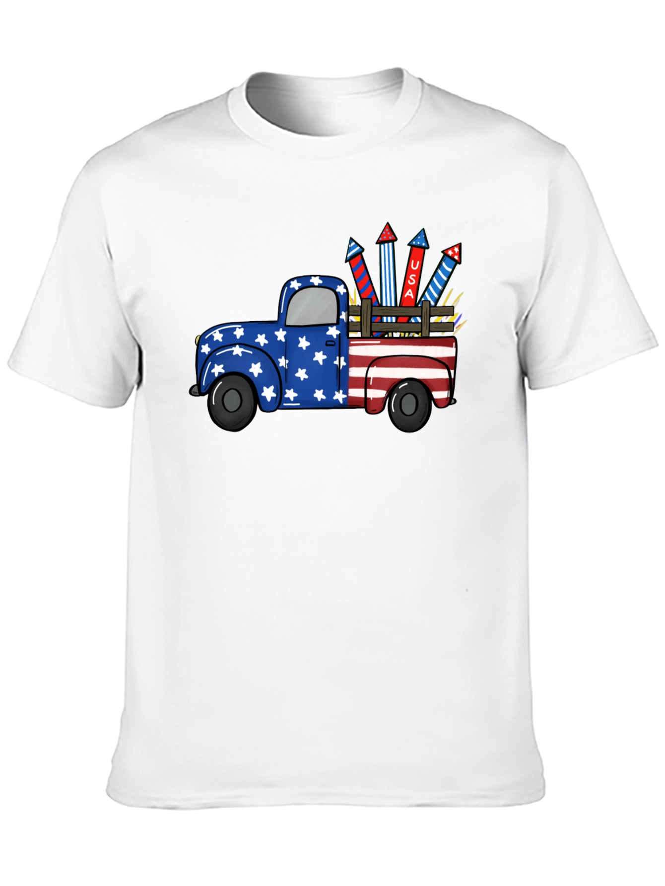 Patriotic Truck T-Shirt