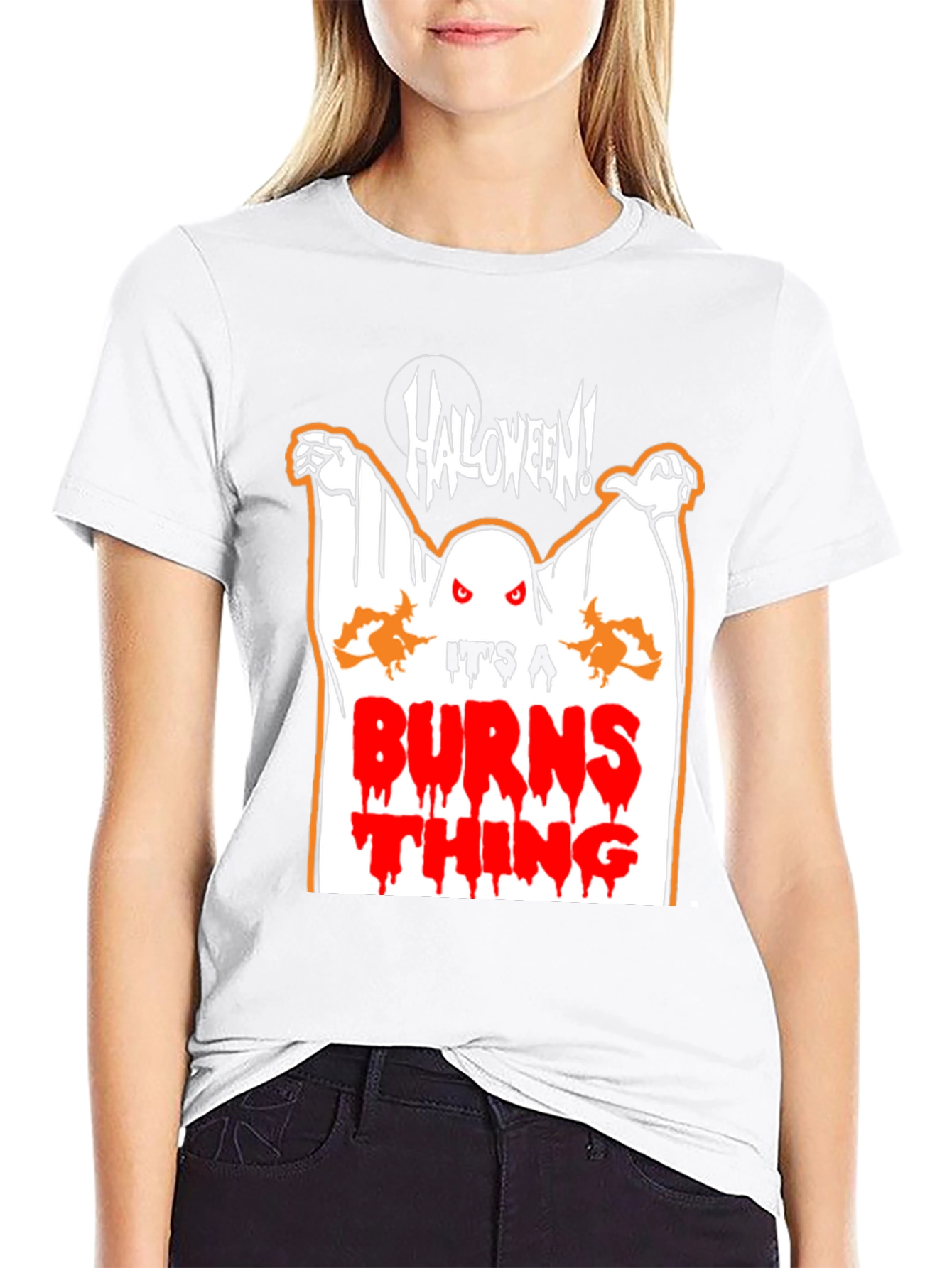 Halloween Ghost T-Shirt - Its a Burns Thing!