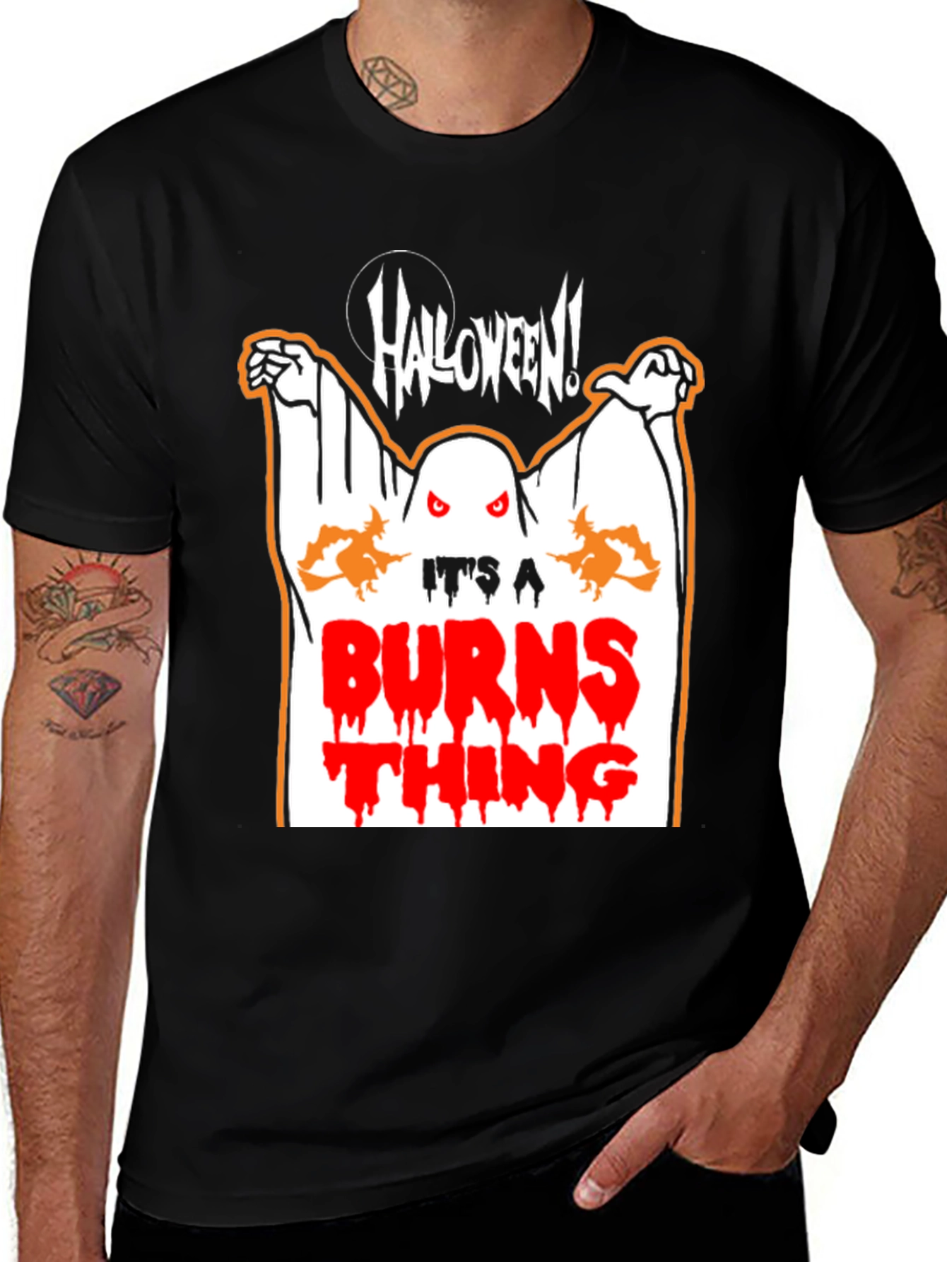 Halloween Ghost T-Shirt - Its a Burns Thing!