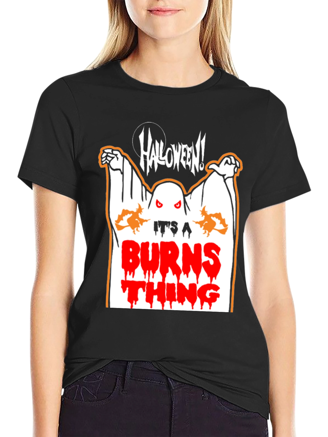 Halloween Ghost T-Shirt - Its a Burns Thing!