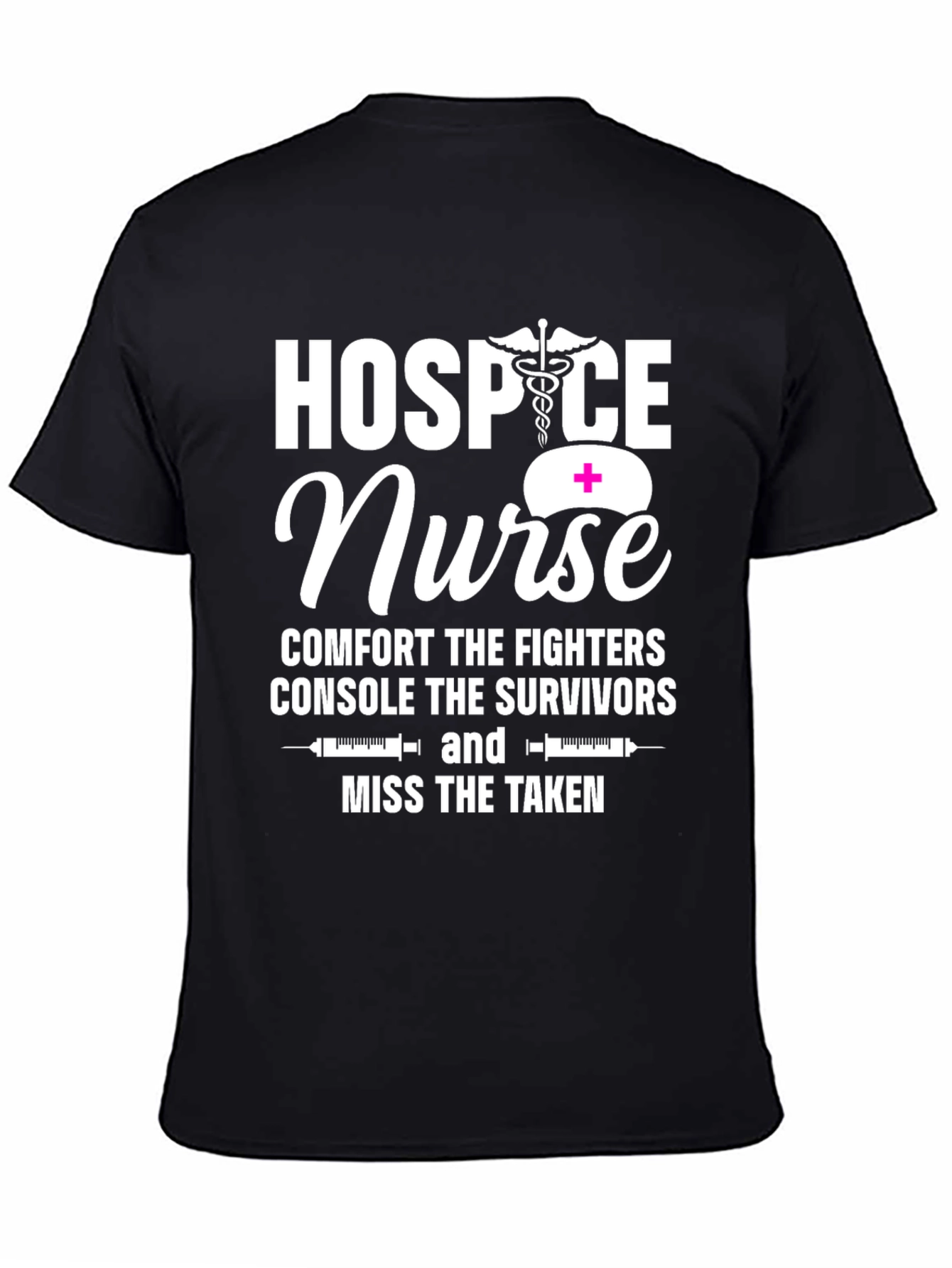Hospice Nurse Comforts Graphic Tee