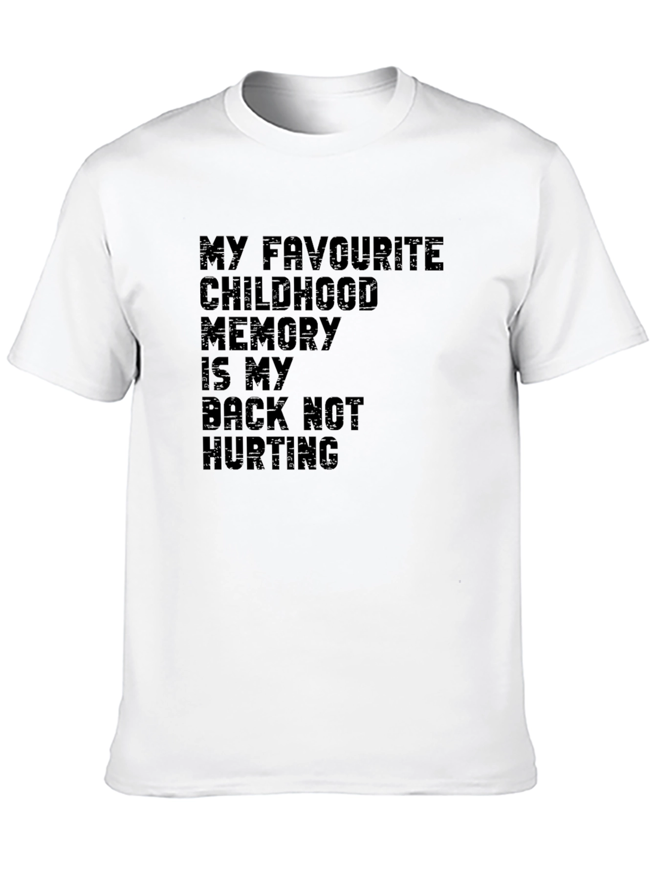 Funny Back Not Hurting Graphic Tee